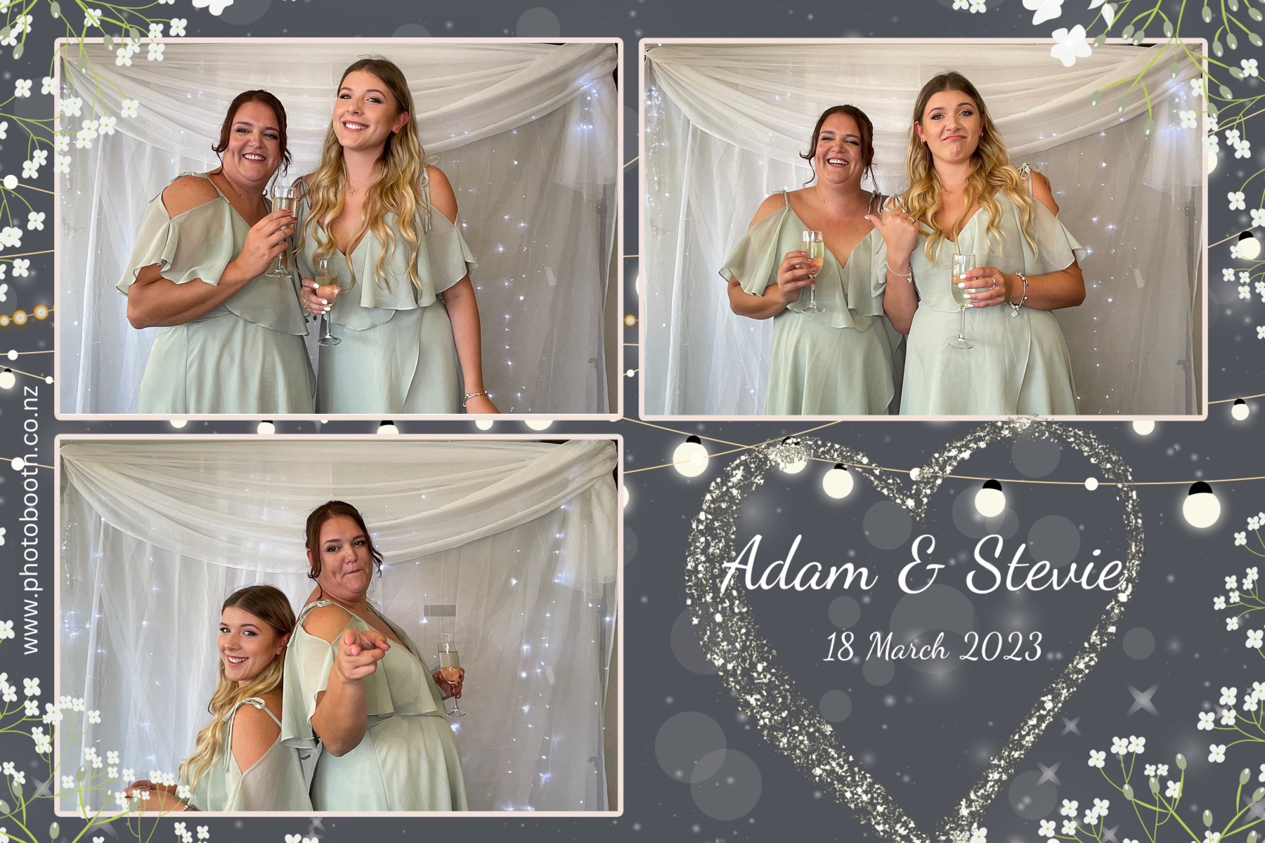 Adam & Stevie's Wedding | View more photos from the event at gallery.photobooth.co.nz/u/SelfieCentral/Adam-Stevies-Wedding
