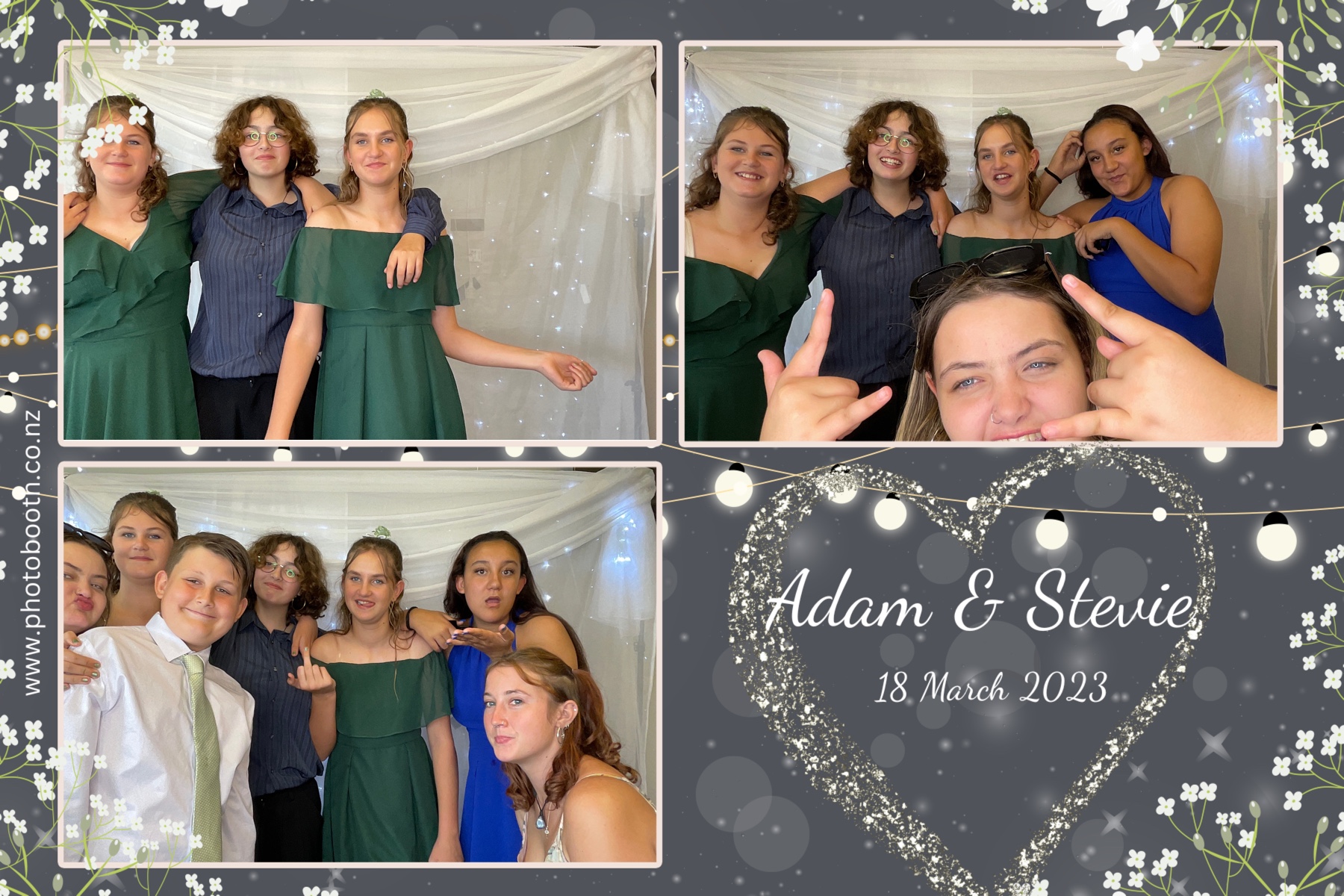 Adam & Stevie's Wedding | View more photos from the event at gallery.photobooth.co.nz/u/SelfieCentral/Adam-Stevies-Wedding