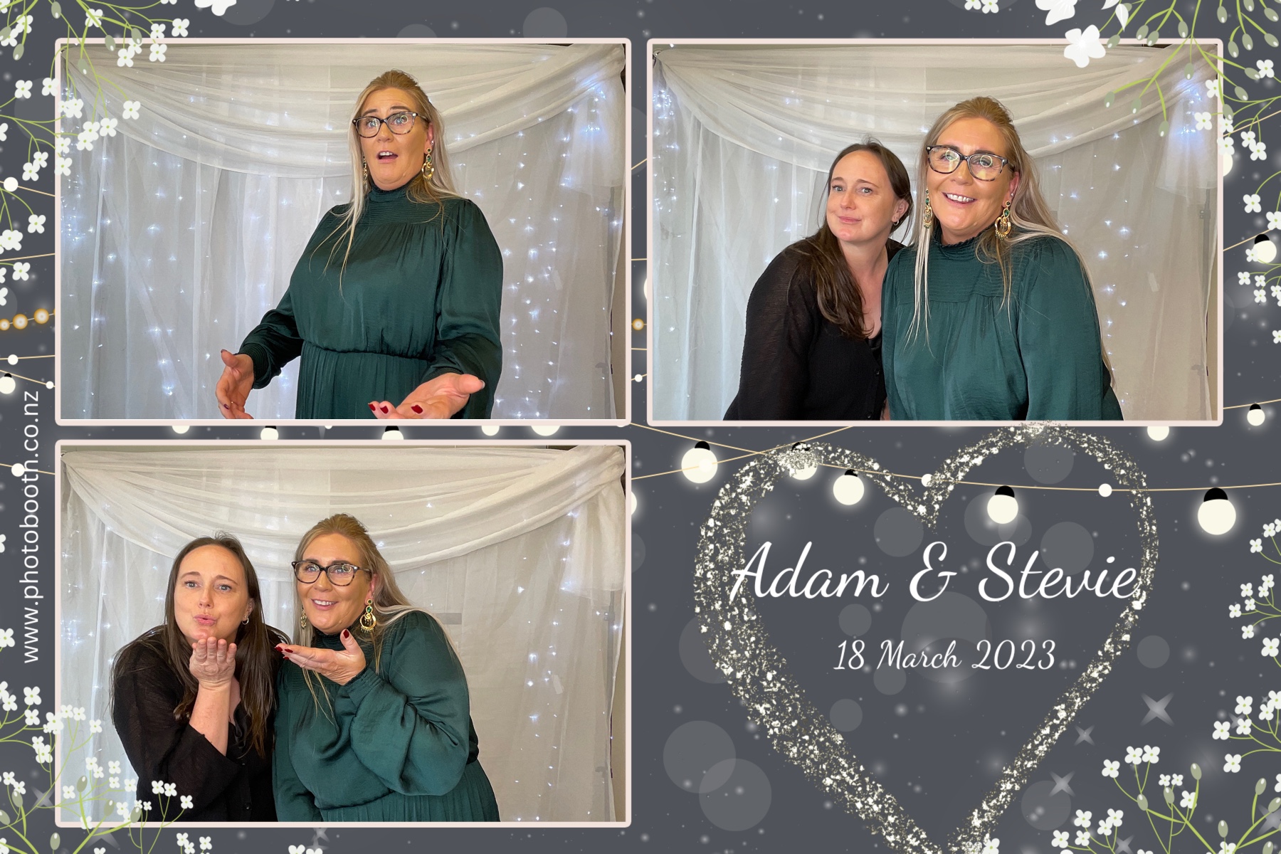 Adam & Stevie's Wedding | View more photos from the event at gallery.photobooth.co.nz/u/SelfieCentral/Adam-Stevies-Wedding