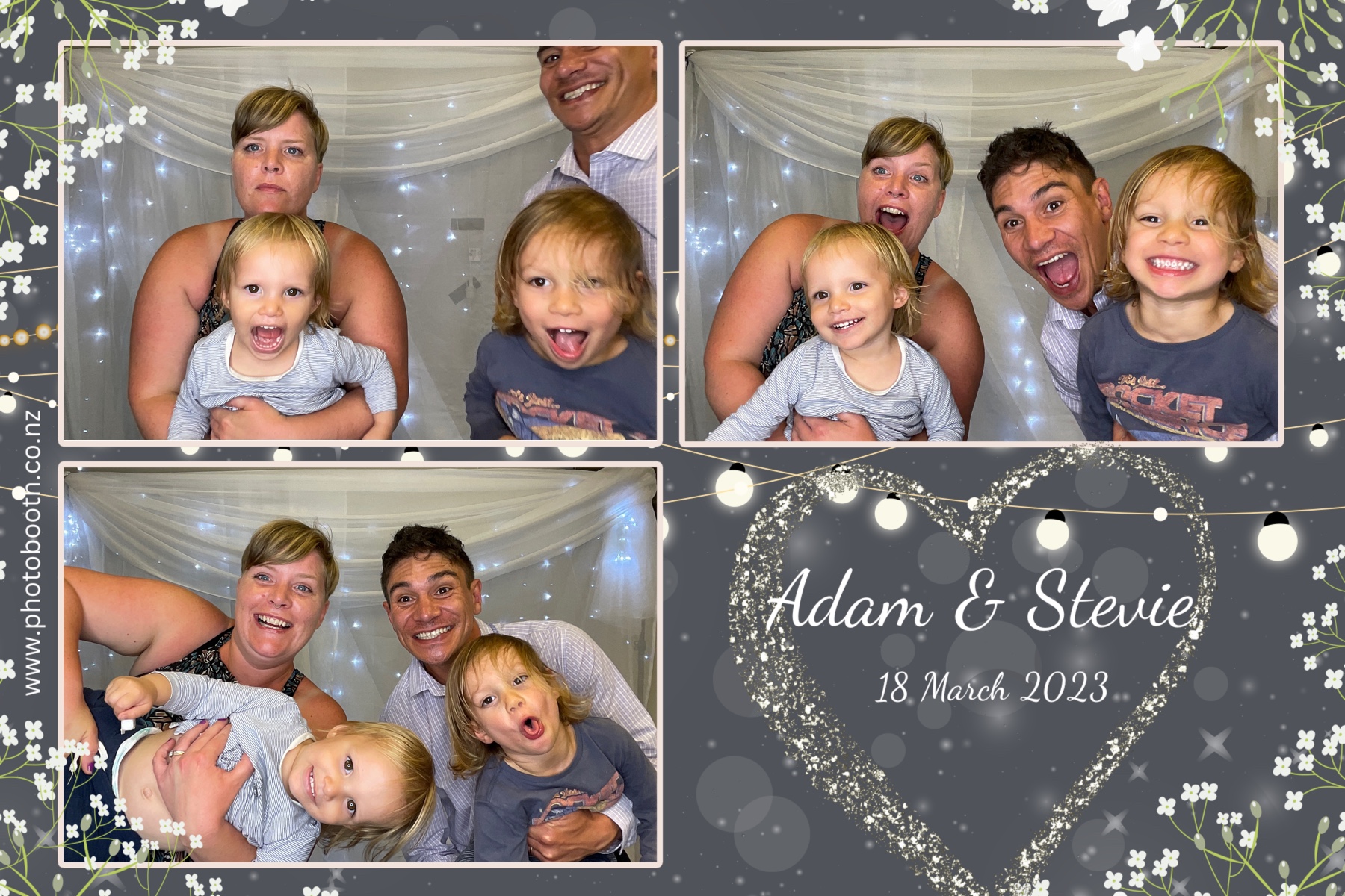 Adam & Stevie's Wedding | View more photos from the event at gallery.photobooth.co.nz/u/SelfieCentral/Adam-Stevies-Wedding