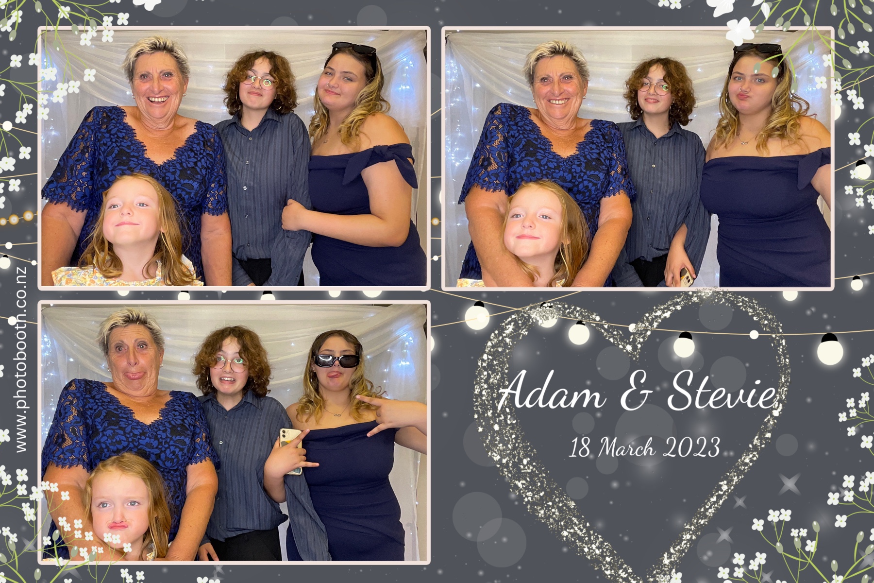 Adam & Stevie's Wedding | View more photos from the event at gallery.photobooth.co.nz/u/SelfieCentral/Adam-Stevies-Wedding