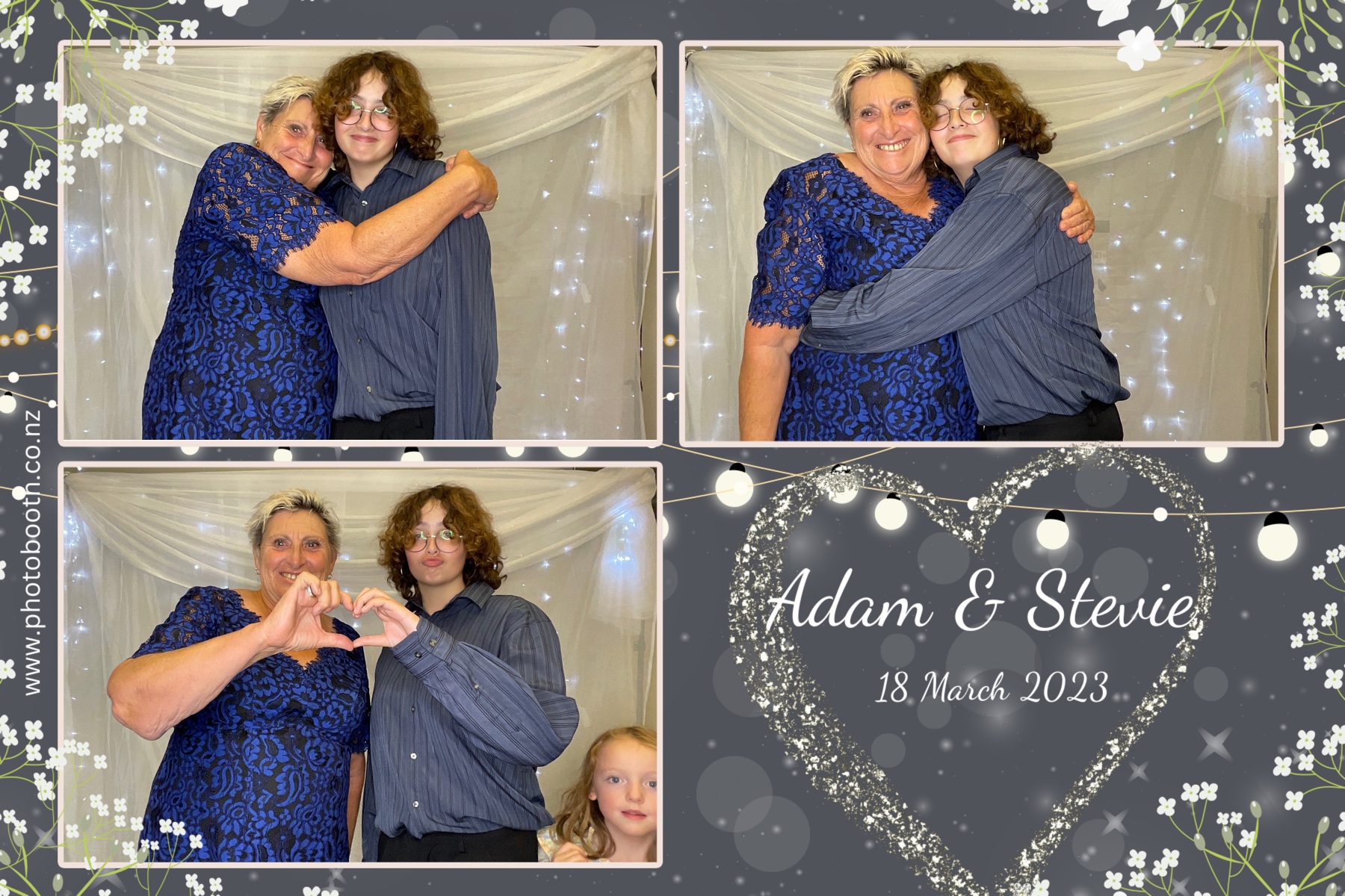 Adam & Stevie's Wedding | View more photos from the event at gallery.photobooth.co.nz/u/SelfieCentral/Adam-Stevies-Wedding