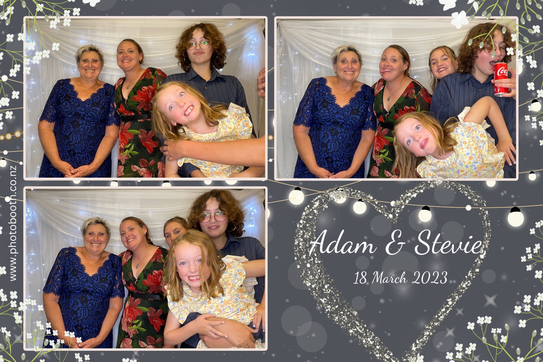 Adam & Stevie's Wedding | View more photos from the event at gallery.photobooth.co.nz/u/SelfieCentral/Adam-Stevies-Wedding