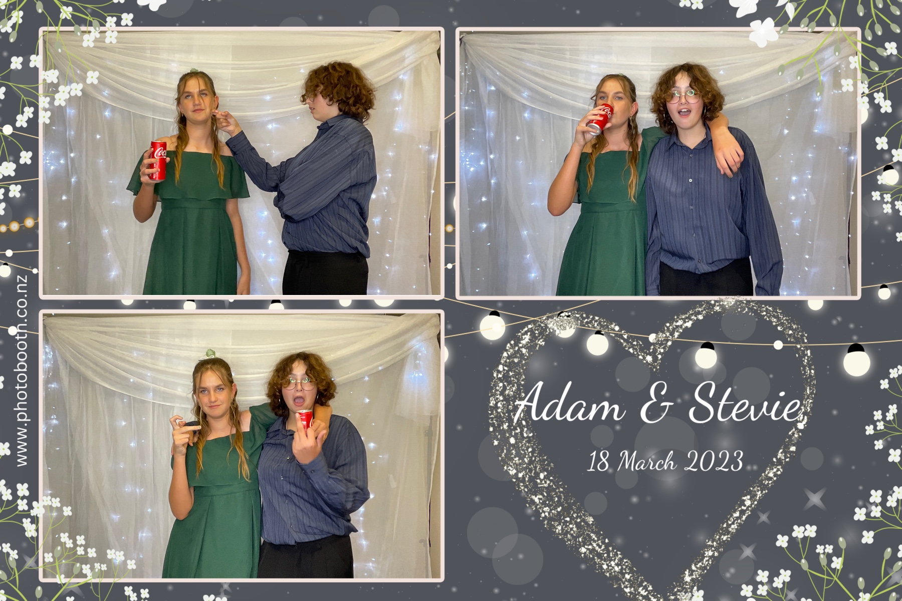 Adam & Stevie's Wedding | View more photos from the event at gallery.photobooth.co.nz/u/SelfieCentral/Adam-Stevies-Wedding