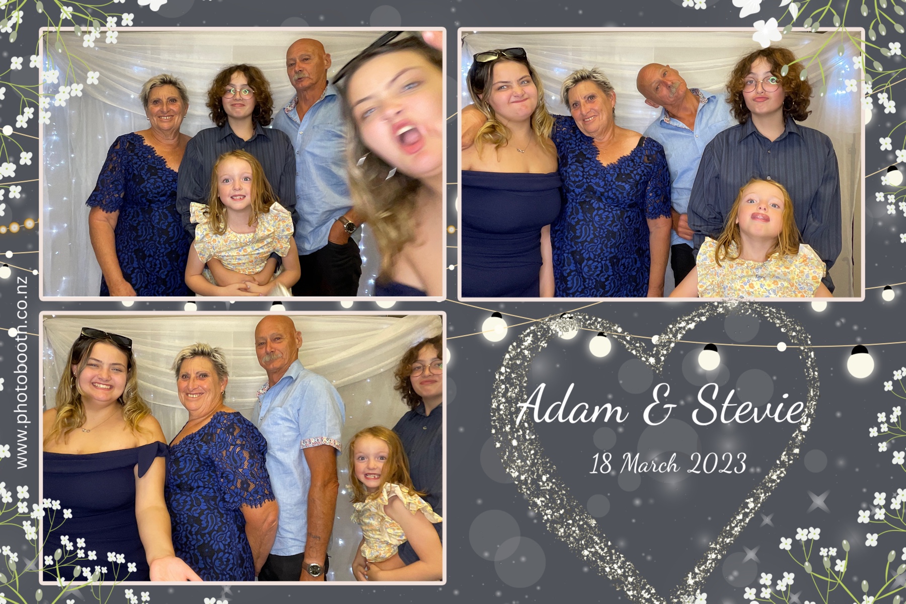 Adam & Stevie's Wedding | View more photos from the event at gallery.photobooth.co.nz/u/SelfieCentral/Adam-Stevies-Wedding