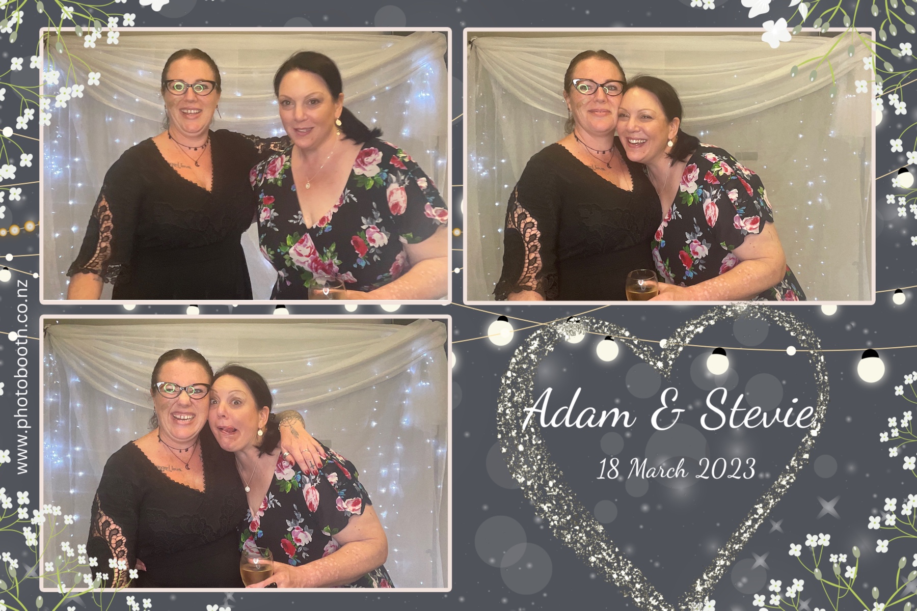 Adam & Stevie's Wedding | View more photos from the event at gallery.photobooth.co.nz/u/SelfieCentral/Adam-Stevies-Wedding