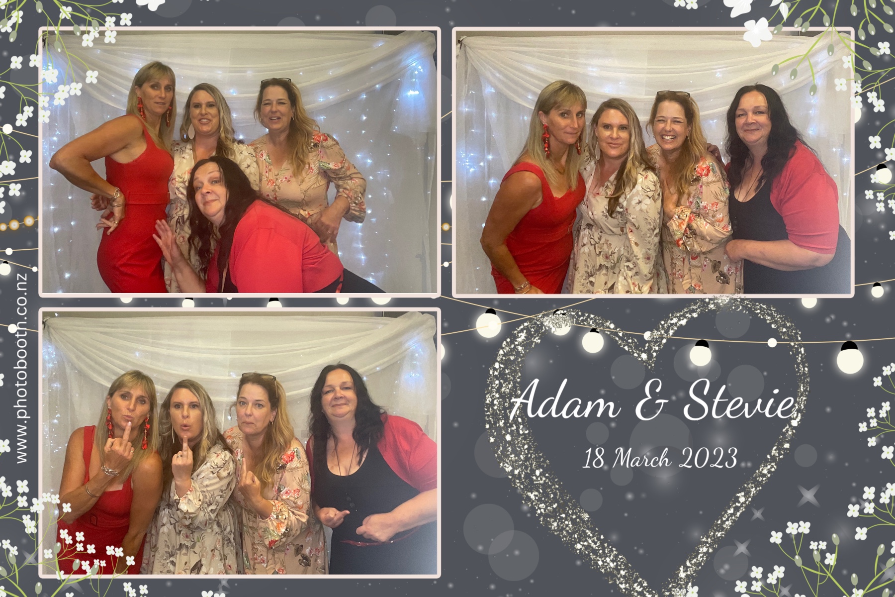 Adam & Stevie's Wedding | View more photos from the event at gallery.photobooth.co.nz/u/SelfieCentral/Adam-Stevies-Wedding