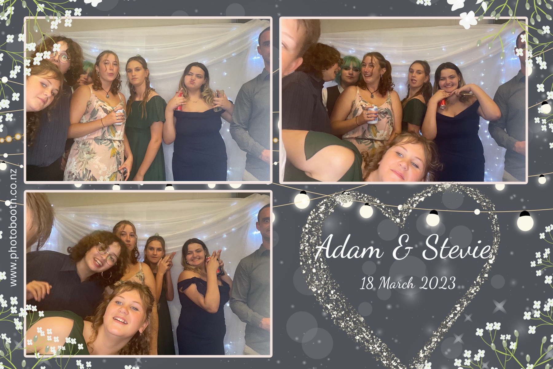 Adam & Stevie's Wedding | View more photos from the event at gallery.photobooth.co.nz/u/SelfieCentral/Adam-Stevies-Wedding