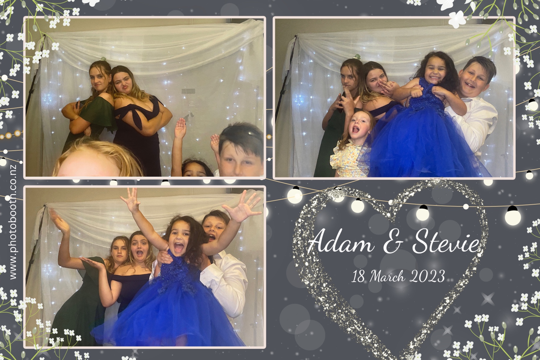 Adam & Stevie's Wedding | View more photos from the event at gallery.photobooth.co.nz/u/SelfieCentral/Adam-Stevies-Wedding