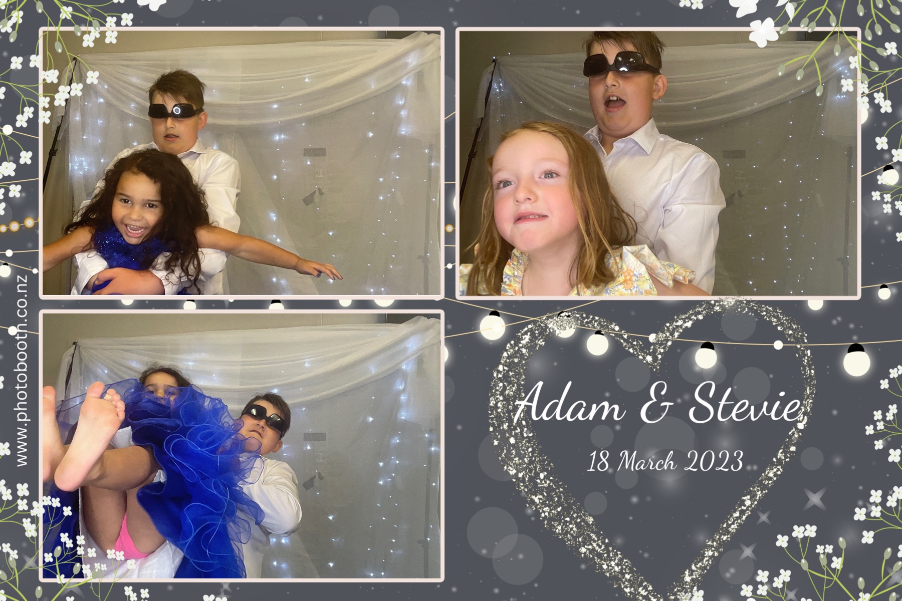 Adam & Stevie's Wedding | View more photos from the event at gallery.photobooth.co.nz/u/SelfieCentral/Adam-Stevies-Wedding
