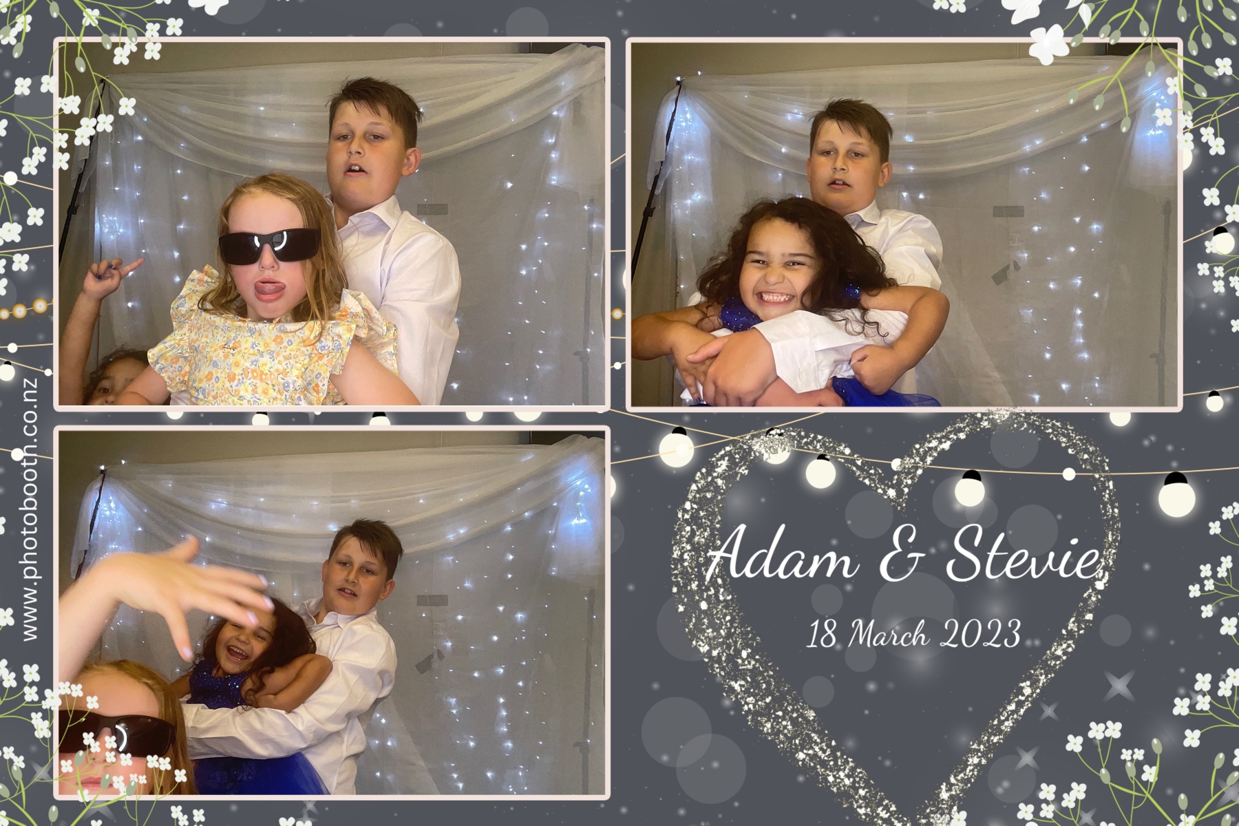 Adam & Stevie's Wedding | View more photos from the event at gallery.photobooth.co.nz/u/SelfieCentral/Adam-Stevies-Wedding