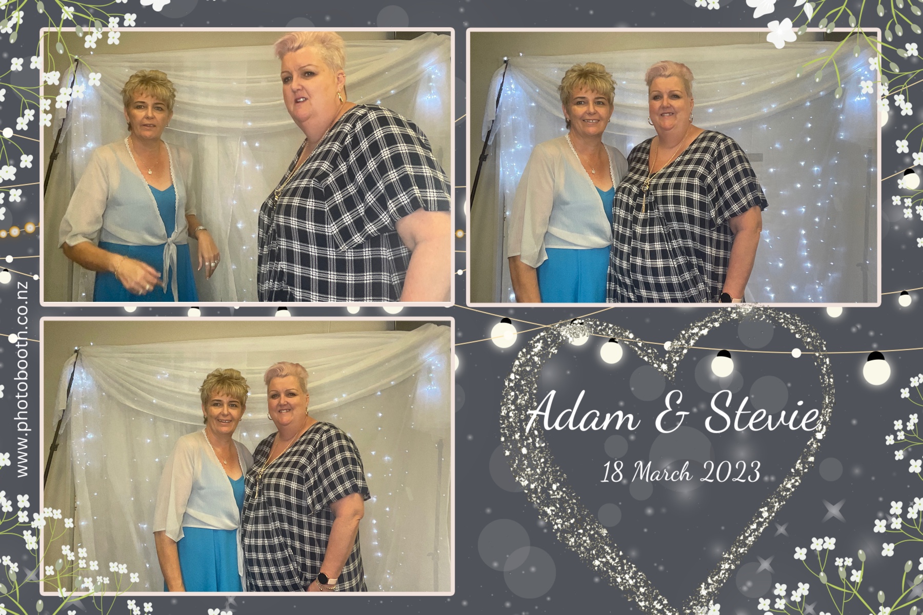 Adam & Stevie's Wedding | View more photos from the event at gallery.photobooth.co.nz/u/SelfieCentral/Adam-Stevies-Wedding