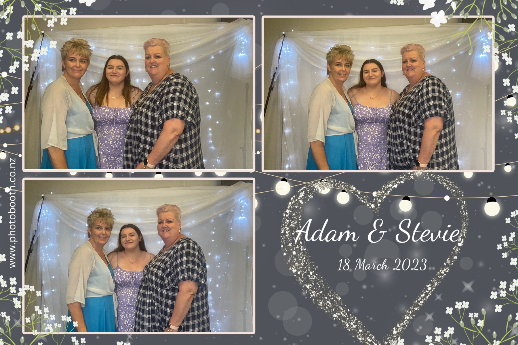 Adam & Stevie's Wedding | View more photos from the event at gallery.photobooth.co.nz/u/SelfieCentral/Adam-Stevies-Wedding