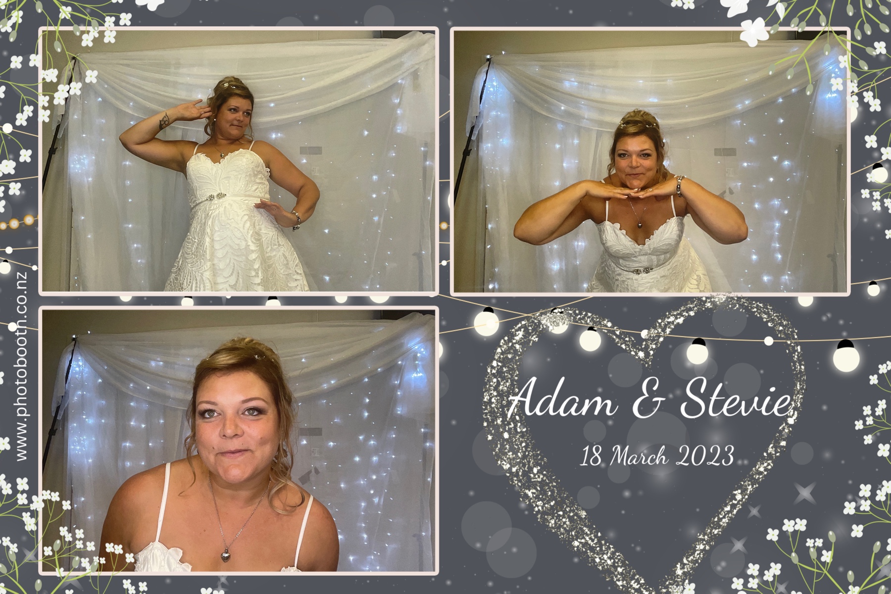 Adam & Stevie's Wedding | View more photos from the event at gallery.photobooth.co.nz/u/SelfieCentral/Adam-Stevies-Wedding