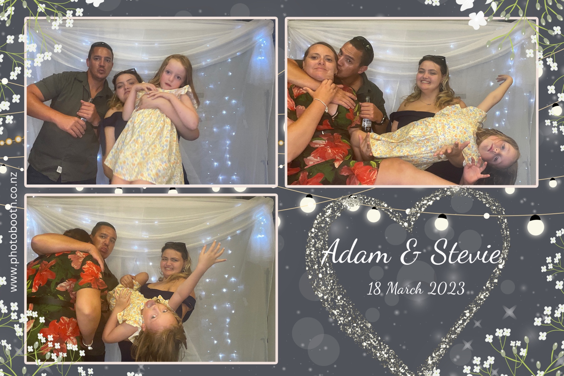 Adam & Stevie's Wedding | View more photos from the event at gallery.photobooth.co.nz/u/SelfieCentral/Adam-Stevies-Wedding