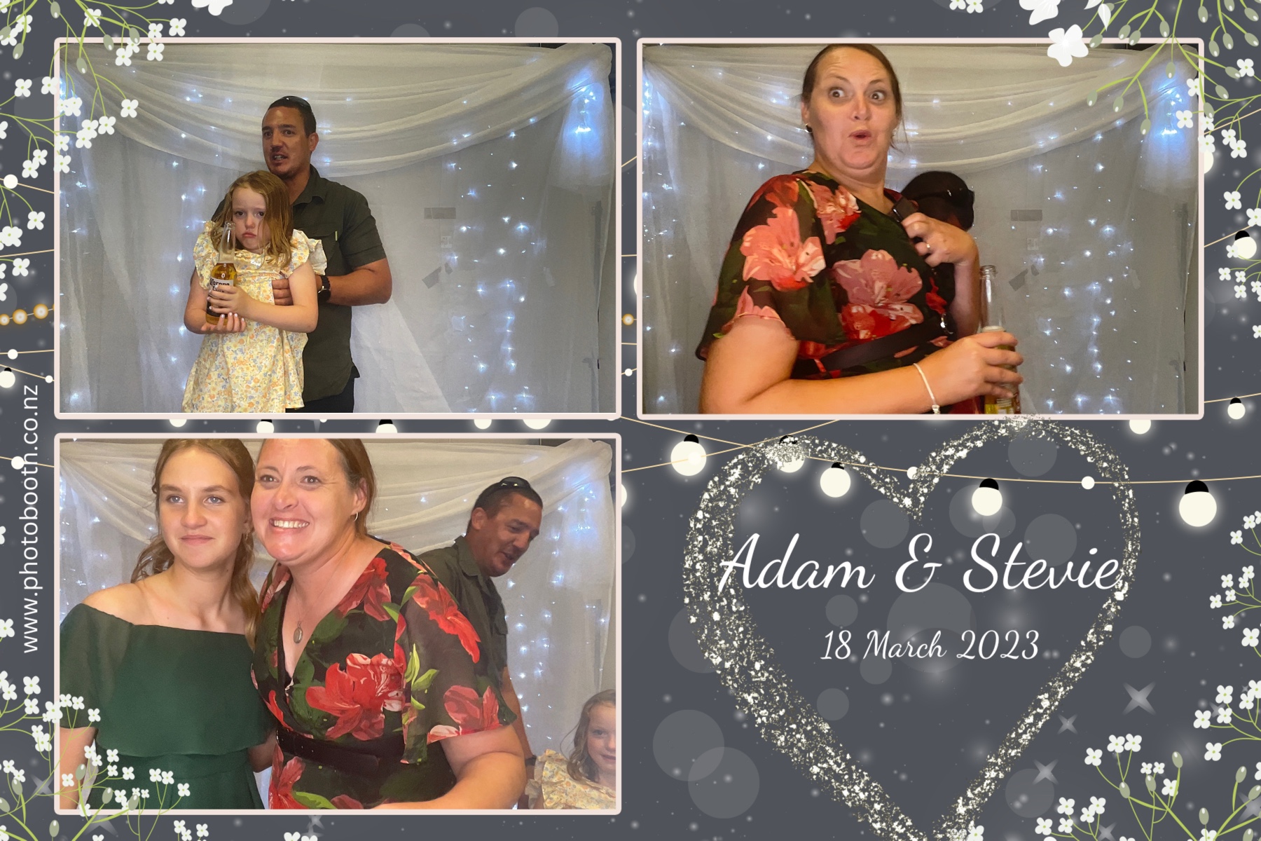 Adam & Stevie's Wedding | View more photos from the event at gallery.photobooth.co.nz/u/SelfieCentral/Adam-Stevies-Wedding