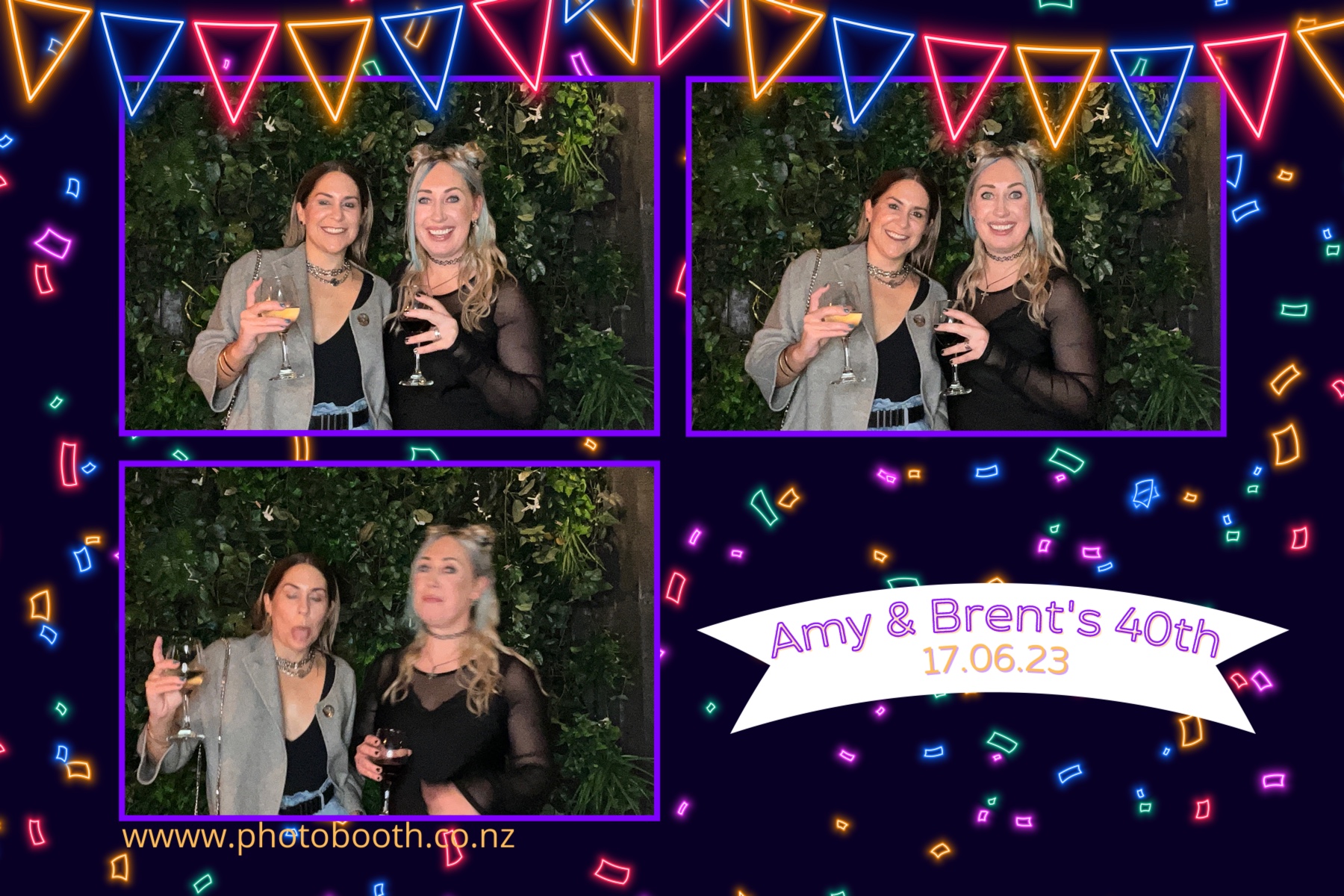 Amy and Brent's 40th | View more photos from the event at gallery.photobooth.co.nz/u/SelfieCentral/Amy-and-Brents-40th