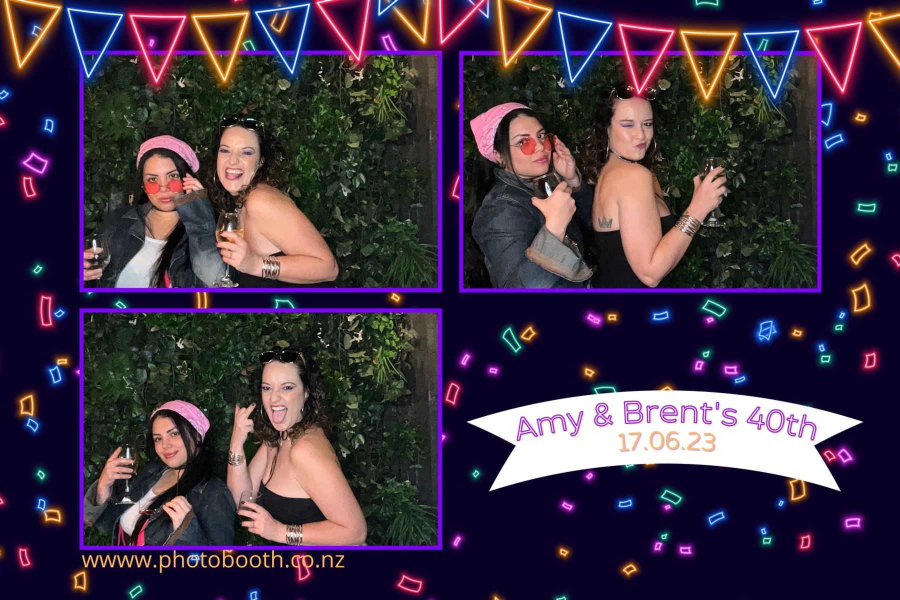 Amy and Brent's 40th | View more photos from the event at gallery.photobooth.co.nz/u/SelfieCentral/Amy-and-Brents-40th