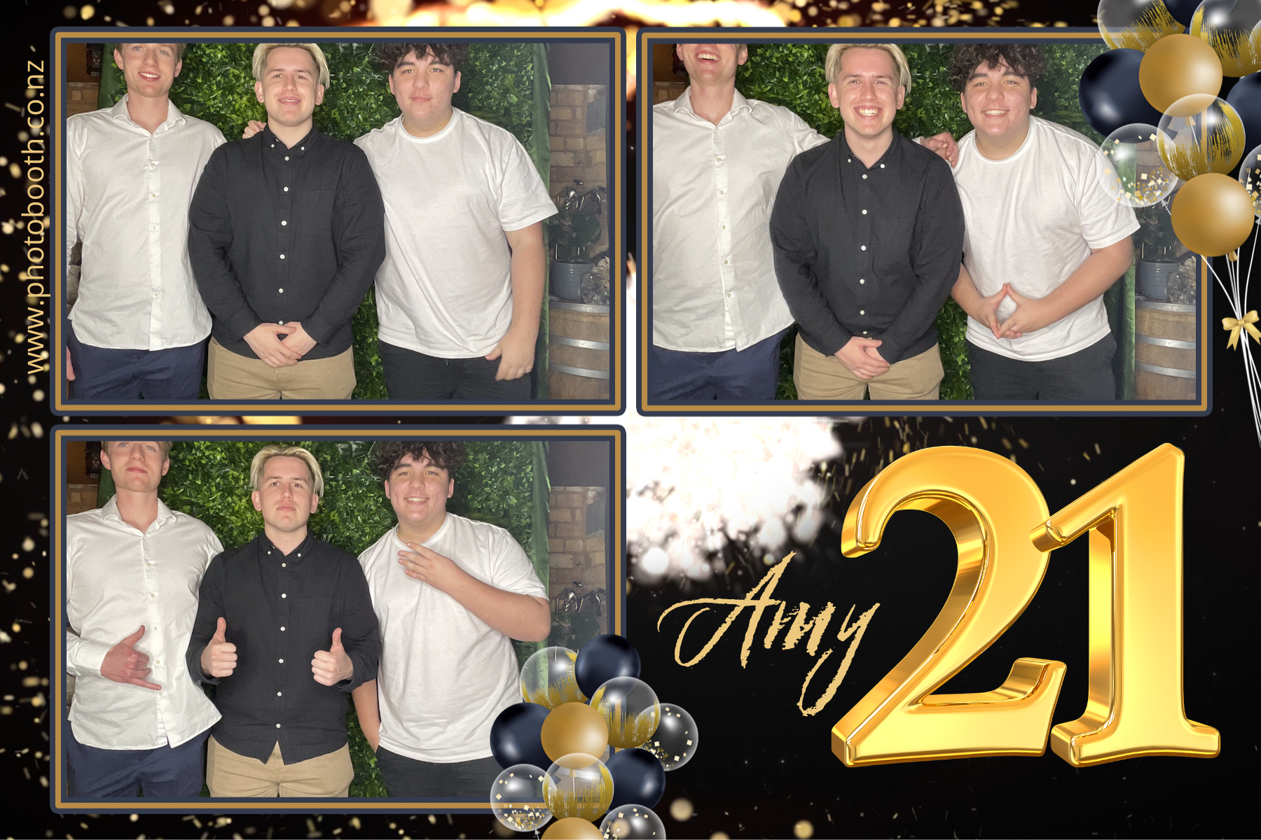 Amy's 21st | View more photos from the event at gallery.photobooth.co.nz/u/SelfieCentral/Amys-21st