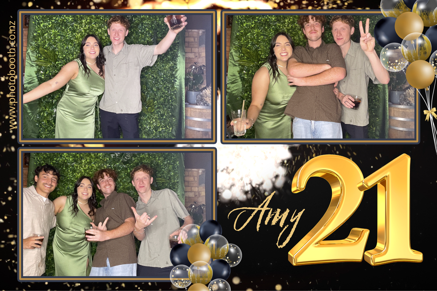Amy's 21st | View more photos from the event at gallery.photobooth.co.nz/u/SelfieCentral/Amys-21st