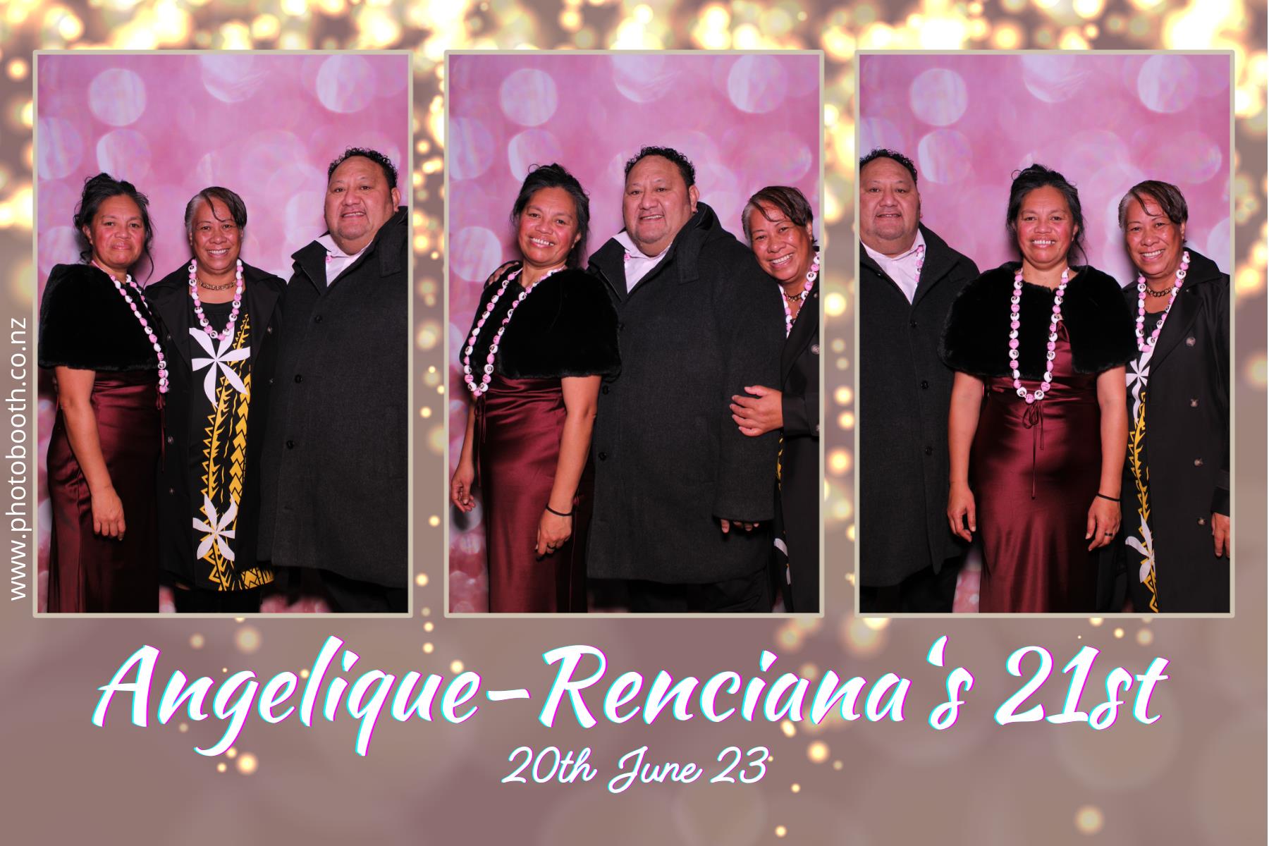 Angelique-Renciana 21st | View more photos from the event at gallery.photobooth.co.nz/u/SelfieCentral/Angelique-Renciana-21st