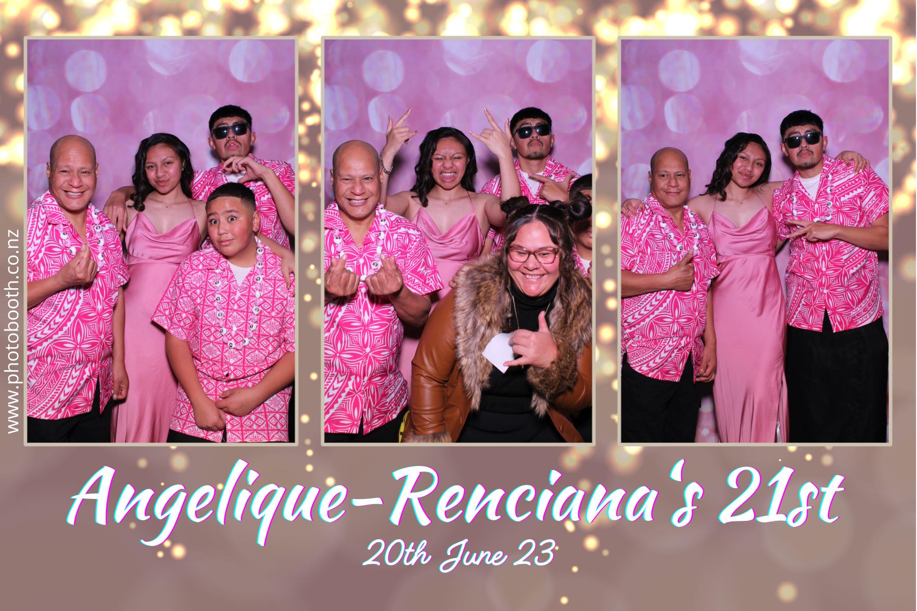 Angelique-Renciana 21st | View more photos from the event at gallery.photobooth.co.nz/u/SelfieCentral/Angelique-Renciana-21st