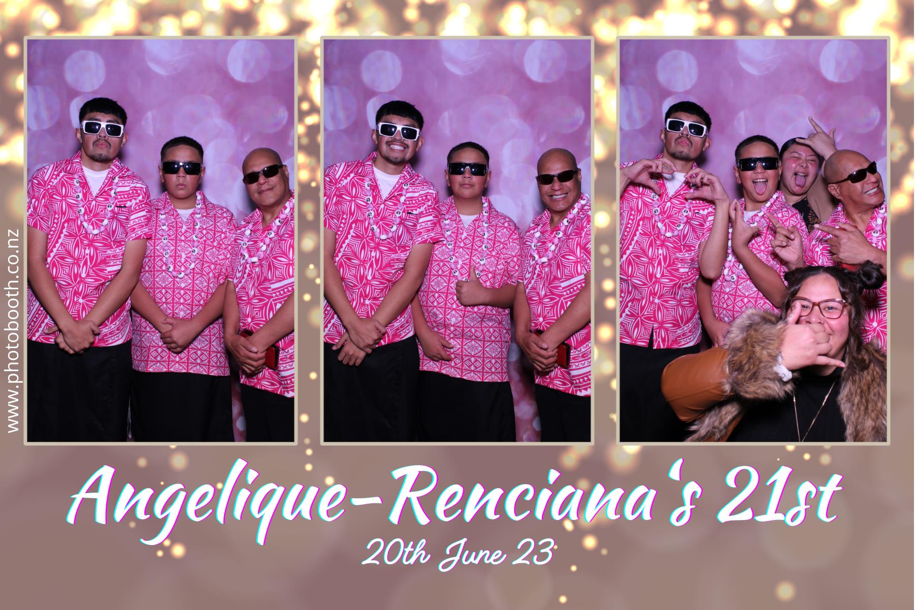 Angelique-Renciana 21st | View more photos from the event at gallery.photobooth.co.nz/u/SelfieCentral/Angelique-Renciana-21st
