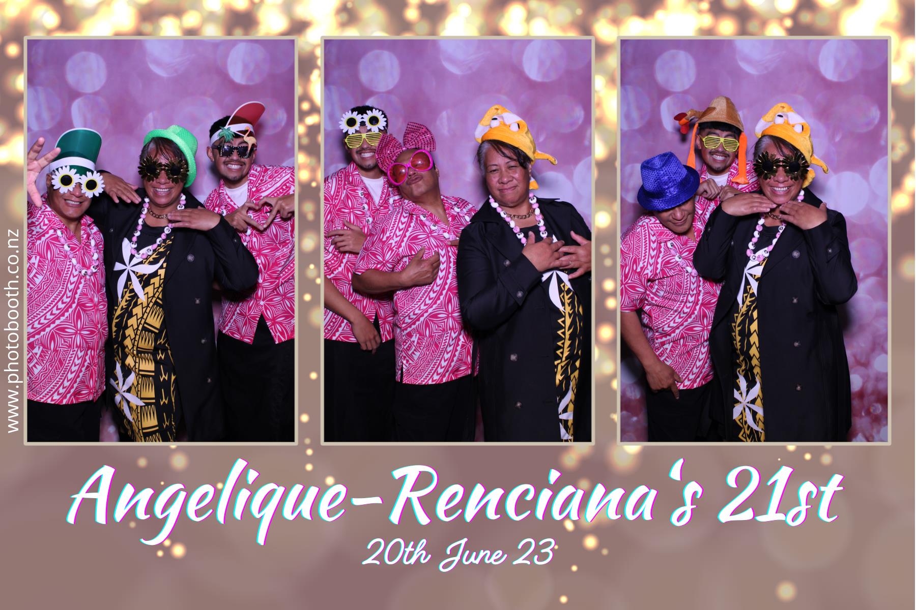 Angelique-Renciana 21st | View more photos from the event at gallery.photobooth.co.nz/u/SelfieCentral/Angelique-Renciana-21st