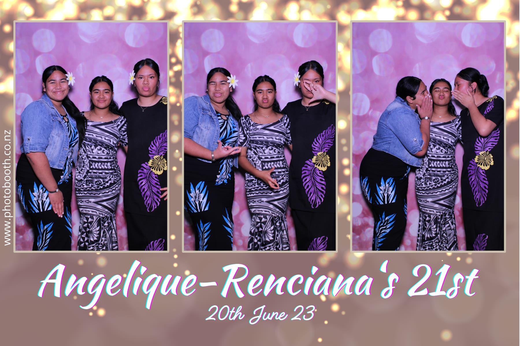 Angelique-Renciana 21st | View more photos from the event at gallery.photobooth.co.nz/u/SelfieCentral/Angelique-Renciana-21st