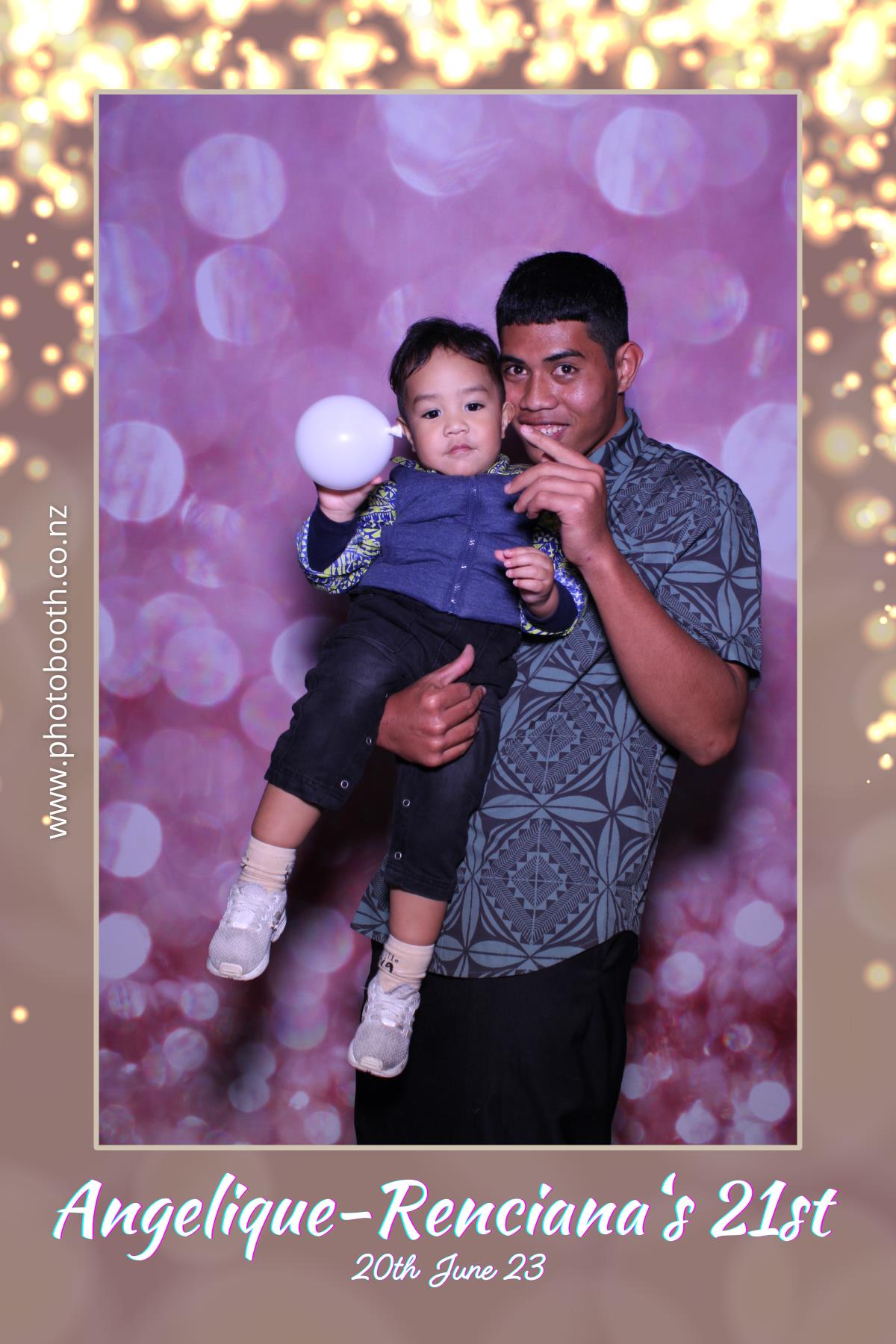 Angelique-Renciana 21st | View more photos from the event at gallery.photobooth.co.nz/u/SelfieCentral/Angelique-Renciana-21st