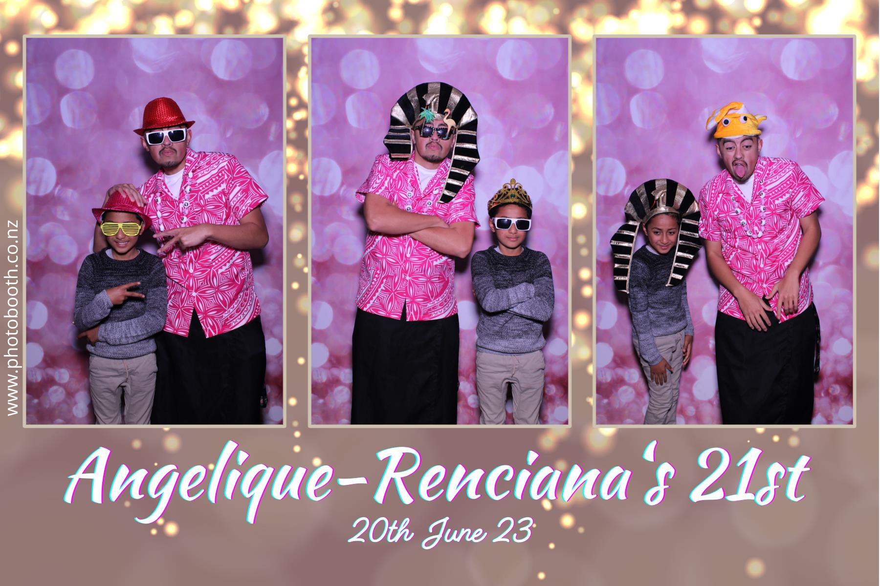 Angelique-Renciana 21st | View more photos from the event at gallery.photobooth.co.nz/u/SelfieCentral/Angelique-Renciana-21st