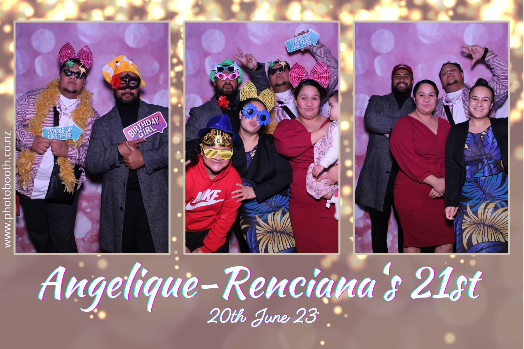 Angelique-Renciana 21st | View more photos from the event at gallery.photobooth.co.nz/u/SelfieCentral/Angelique-Renciana-21st