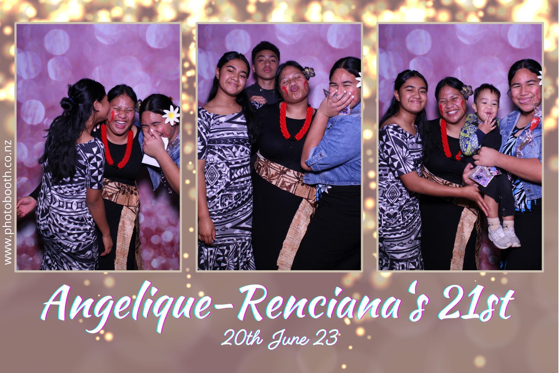 Angelique-Renciana 21st | View more photos from the event at gallery.photobooth.co.nz/u/SelfieCentral/Angelique-Renciana-21st