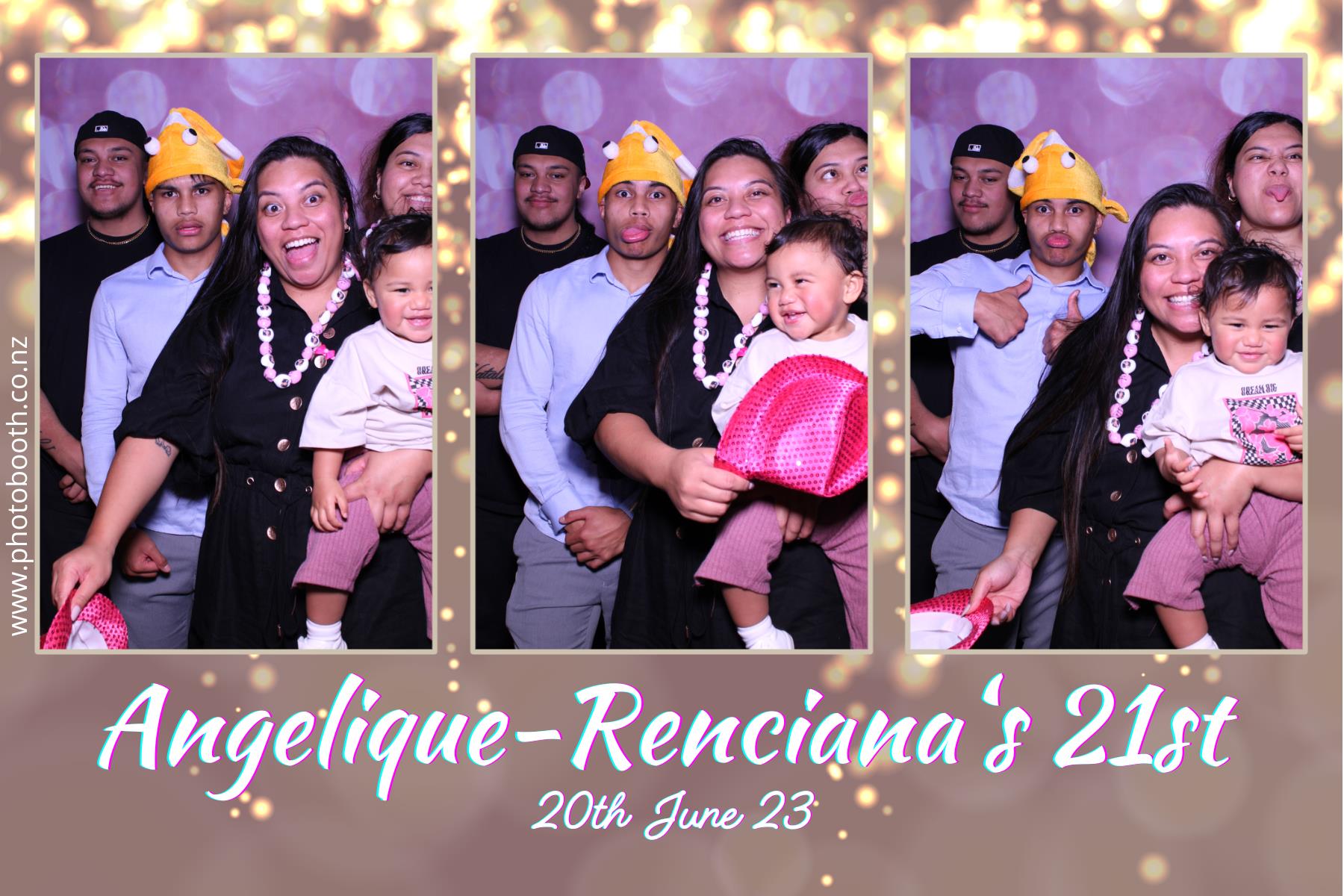 Angelique-Renciana 21st | View more photos from the event at gallery.photobooth.co.nz/u/SelfieCentral/Angelique-Renciana-21st