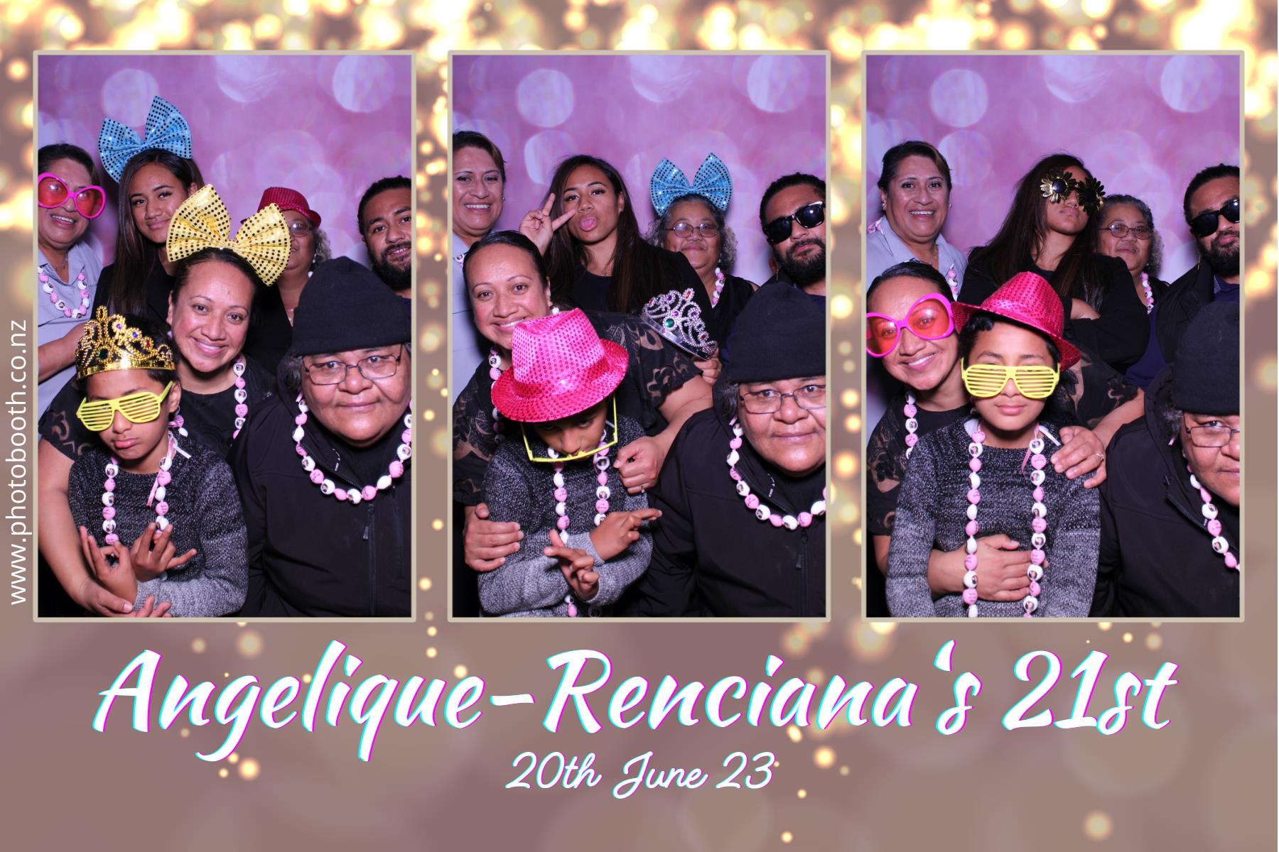 Angelique-Renciana 21st | View more photos from the event at gallery.photobooth.co.nz/u/SelfieCentral/Angelique-Renciana-21st