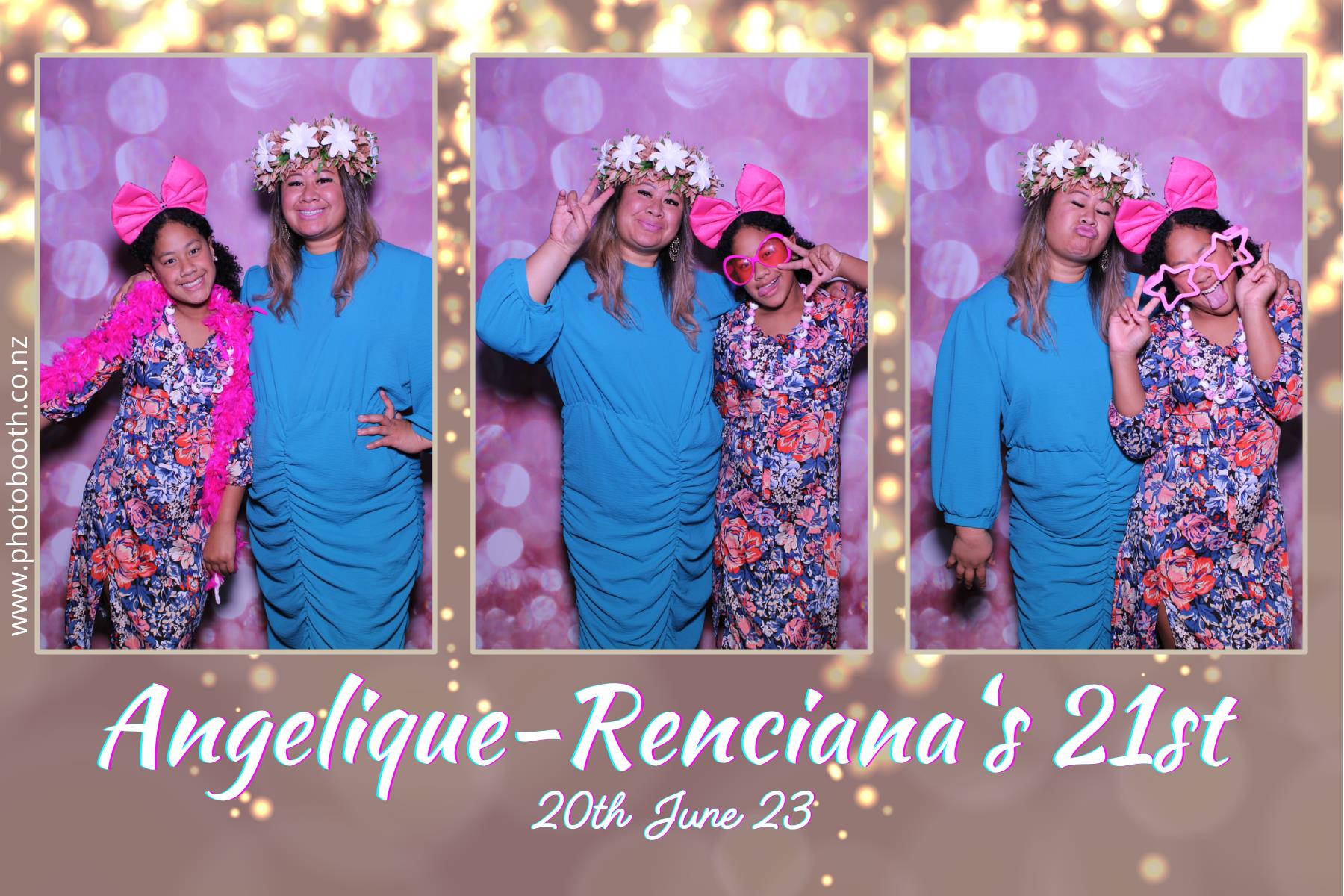 Angelique-Renciana 21st | View more photos from the event at gallery.photobooth.co.nz/u/SelfieCentral/Angelique-Renciana-21st