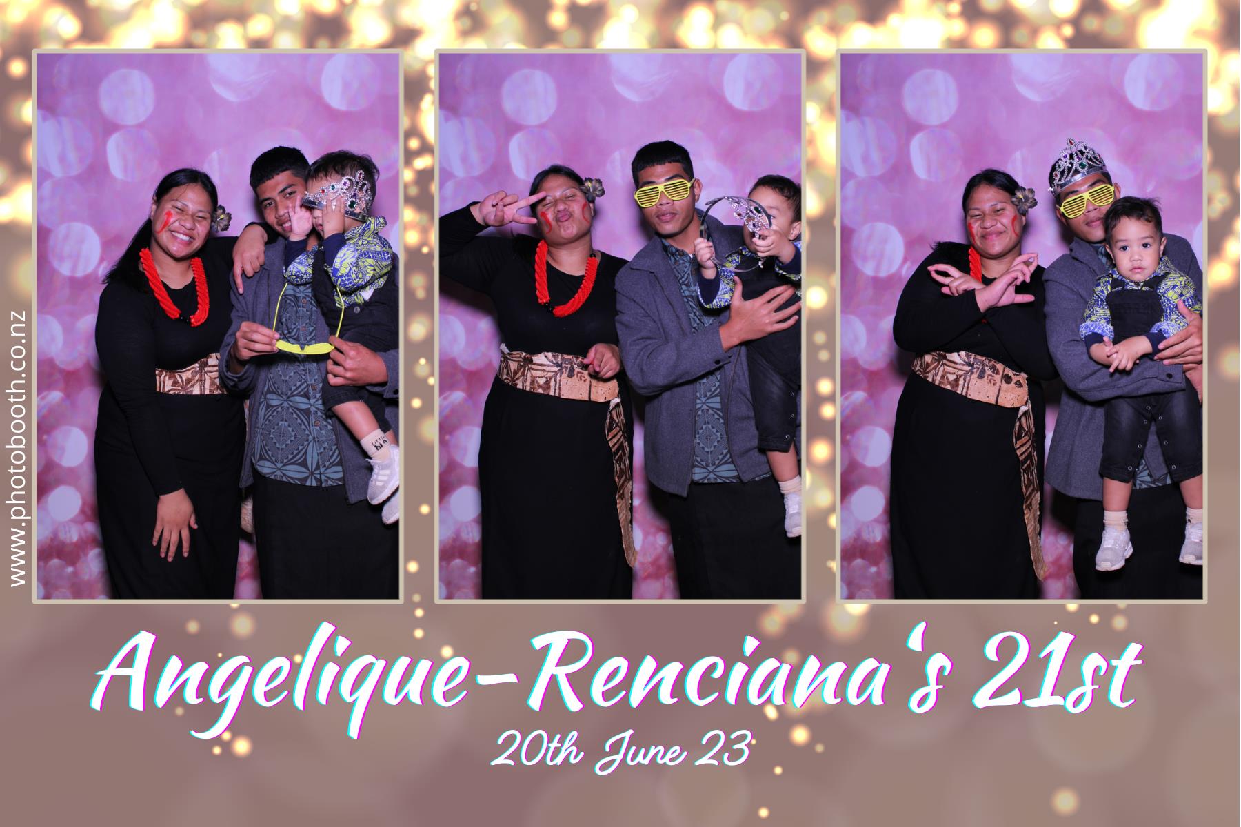 Angelique-Renciana 21st | View more photos from the event at gallery.photobooth.co.nz/u/SelfieCentral/Angelique-Renciana-21st