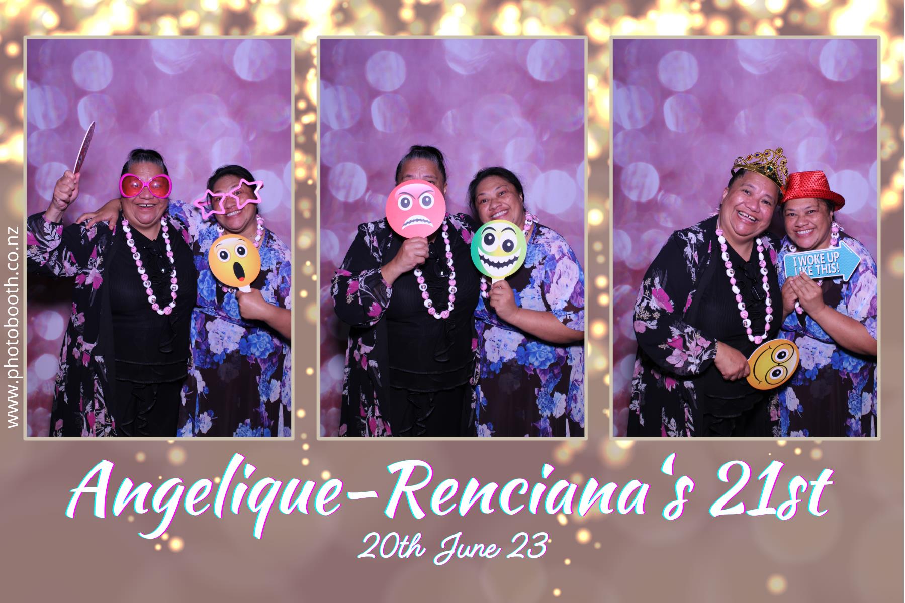 Angelique-Renciana 21st | View more photos from the event at gallery.photobooth.co.nz/u/SelfieCentral/Angelique-Renciana-21st