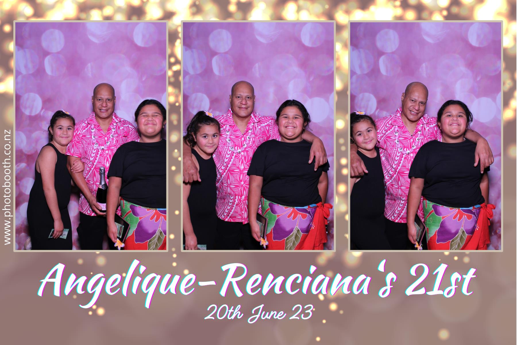 Angelique-Renciana 21st | View more photos from the event at gallery.photobooth.co.nz/u/SelfieCentral/Angelique-Renciana-21st