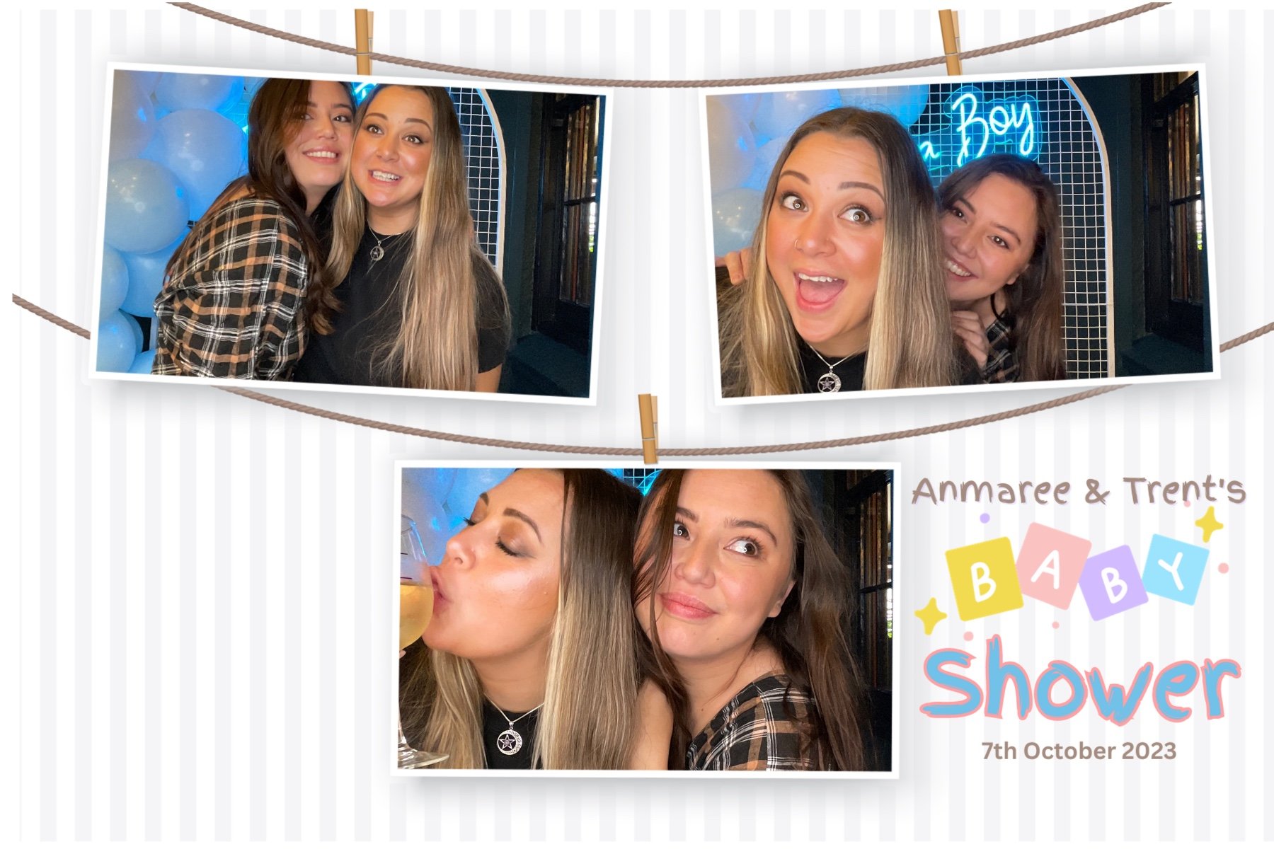 Anmaree's Baby Shower | View more photos from the event at gallery.photobooth.co.nz/u/SelfieCentral/Anmarees-Baby-Shower