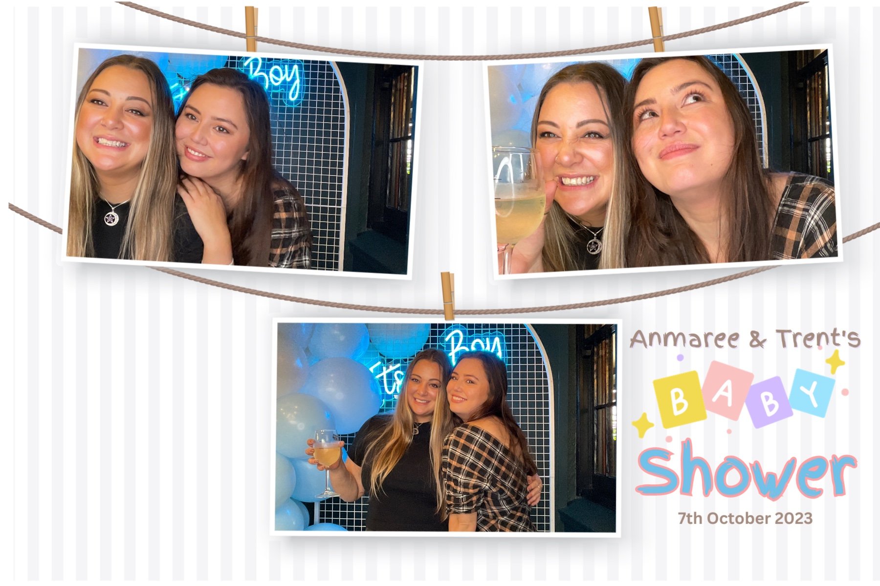 Anmaree's Baby Shower | View more photos from the event at gallery.photobooth.co.nz/u/SelfieCentral/Anmarees-Baby-Shower