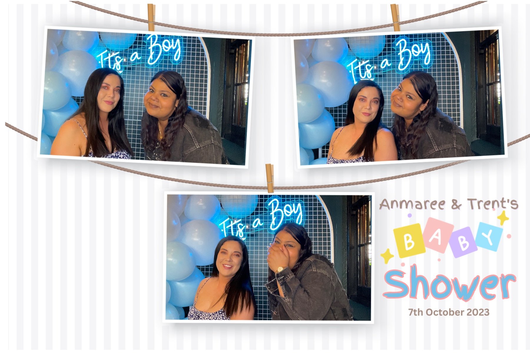 Anmaree's Baby Shower | View more photos from the event at gallery.photobooth.co.nz/u/SelfieCentral/Anmarees-Baby-Shower