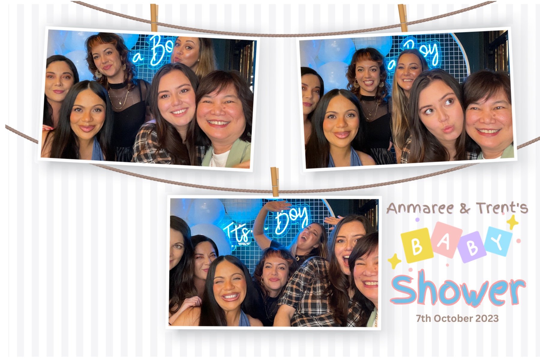 Anmaree's Baby Shower | View more photos from the event at gallery.photobooth.co.nz/u/SelfieCentral/Anmarees-Baby-Shower