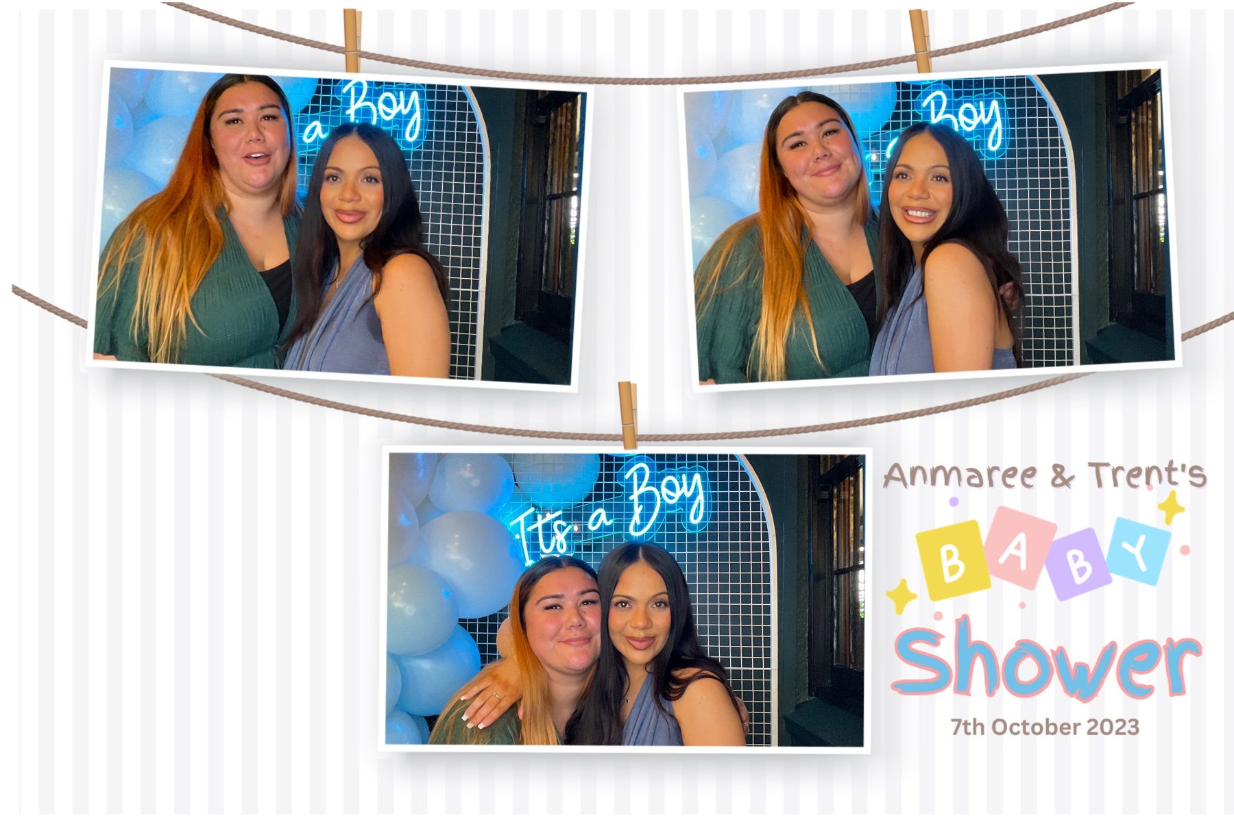 Anmaree's Baby Shower | View more photos from the event at gallery.photobooth.co.nz/u/SelfieCentral/Anmarees-Baby-Shower