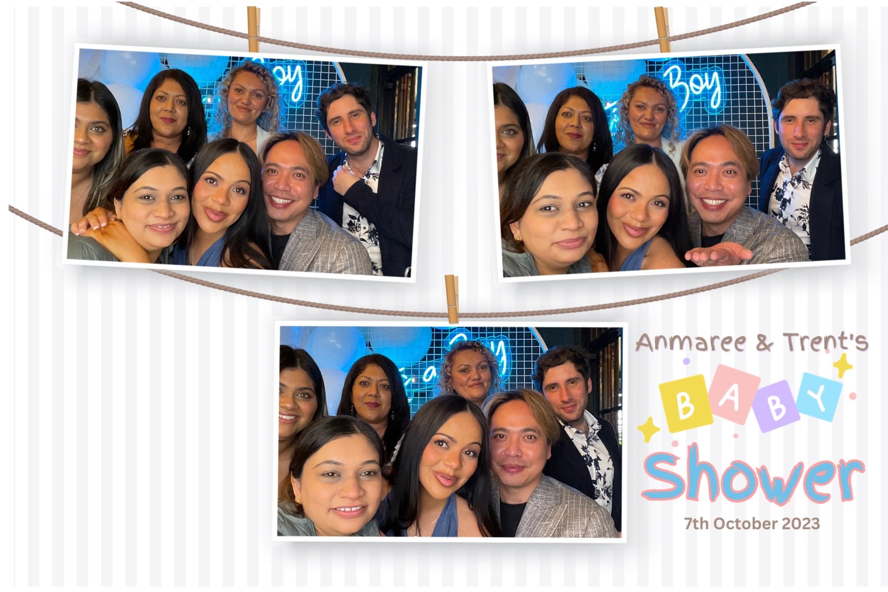 Anmaree's Baby Shower | View more photos from the event at gallery.photobooth.co.nz/u/SelfieCentral/Anmarees-Baby-Shower