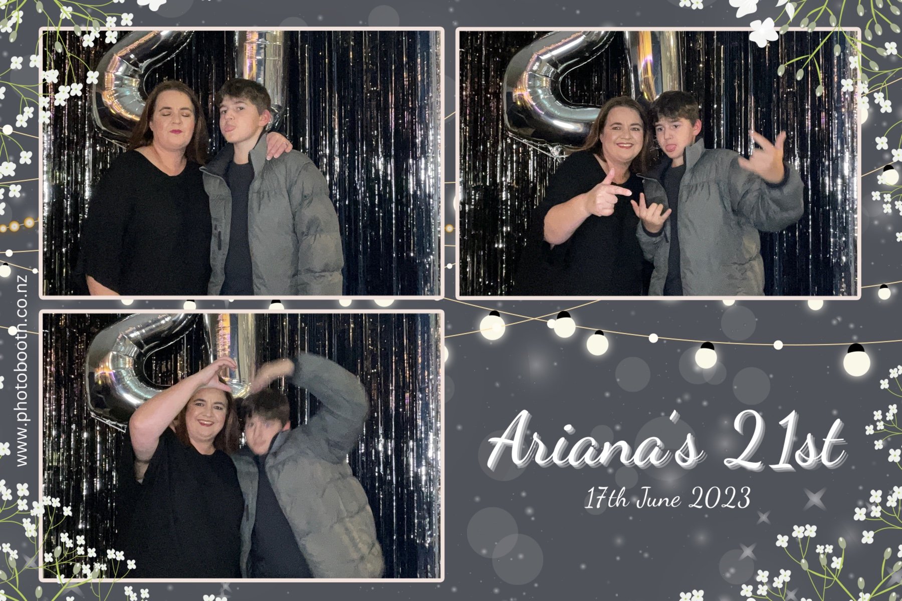 Ariana's 21st | View more photos from the event at gallery.photobooth.co.nz/u/SelfieCentral/Arianas-21st