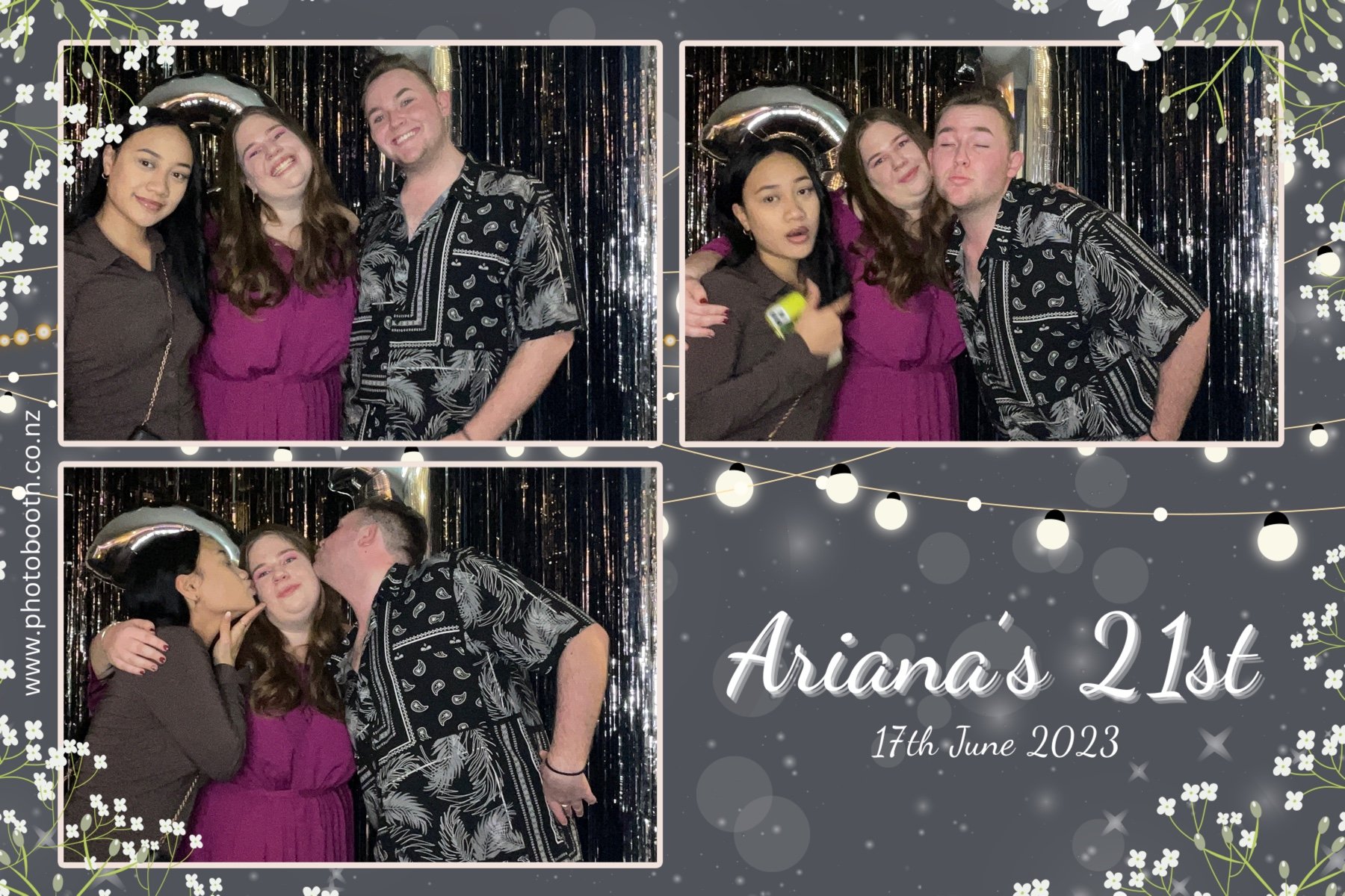 Ariana's 21st | View more photos from the event at gallery.photobooth.co.nz/u/SelfieCentral/Arianas-21st