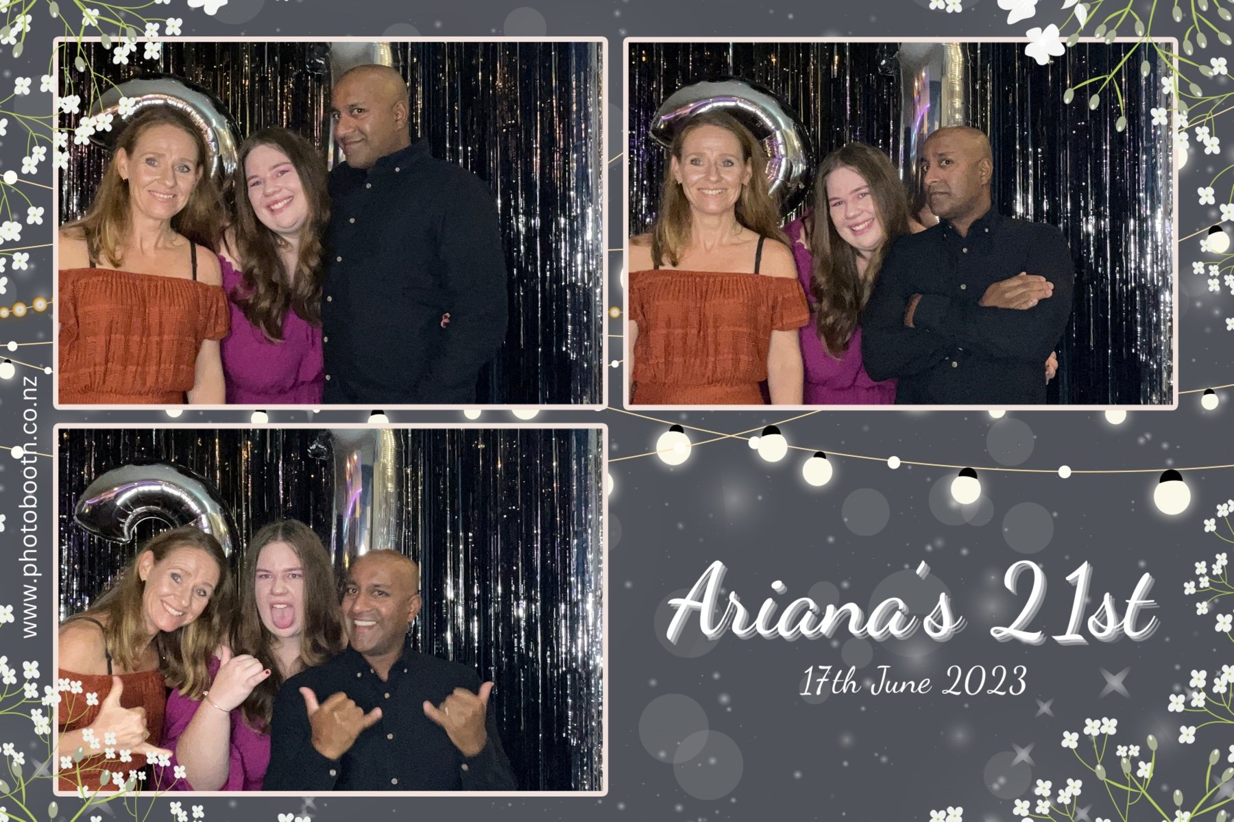 Ariana's 21st | View more photos from the event at gallery.photobooth.co.nz/u/SelfieCentral/Arianas-21st