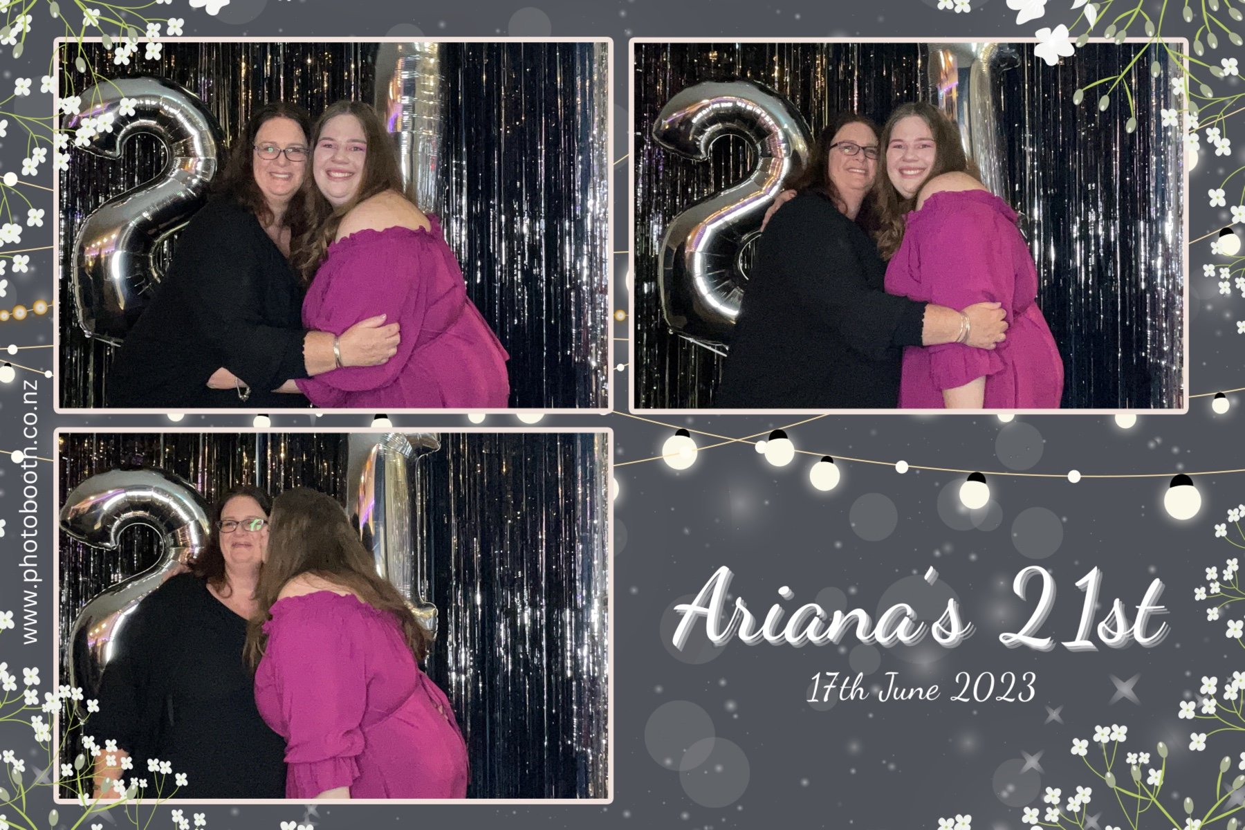 Ariana's 21st | View more photos from the event at gallery.photobooth.co.nz/u/SelfieCentral/Arianas-21st