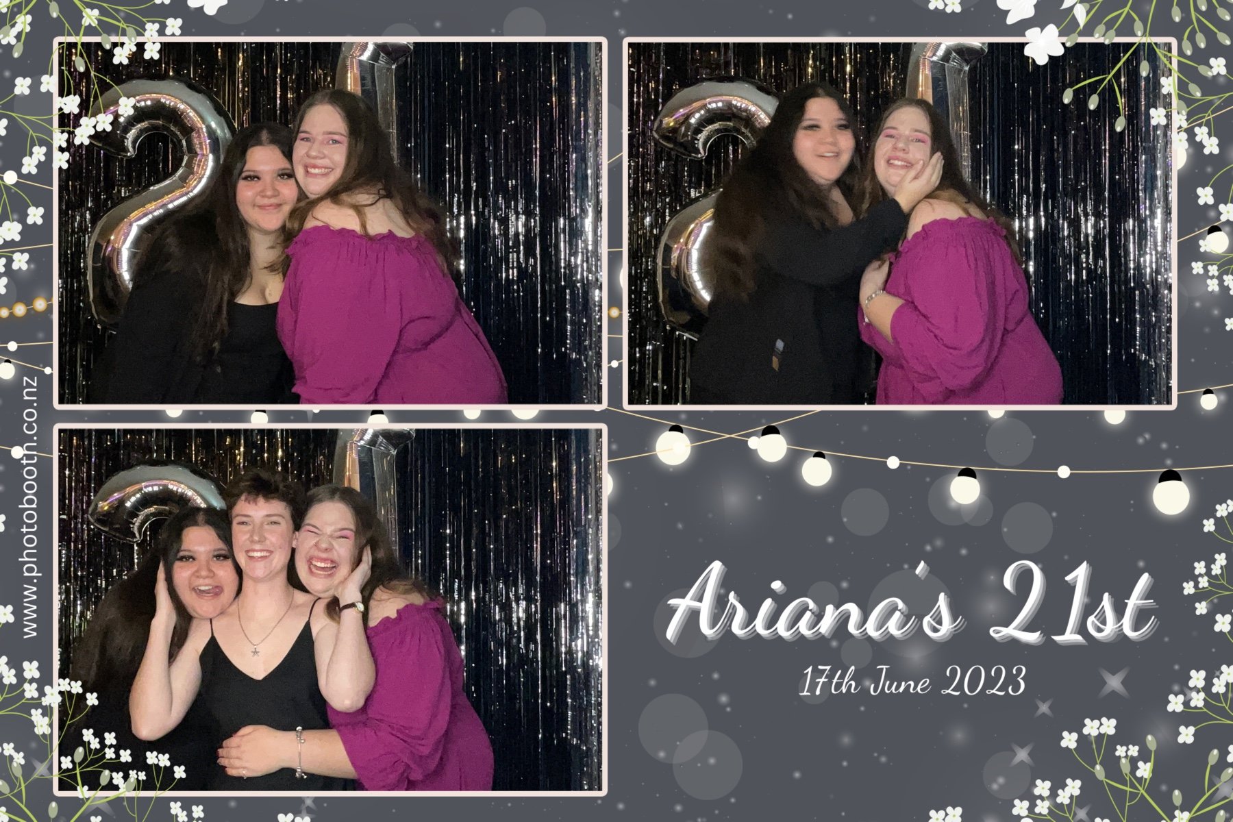 Ariana's 21st | View more photos from the event at gallery.photobooth.co.nz/u/SelfieCentral/Arianas-21st